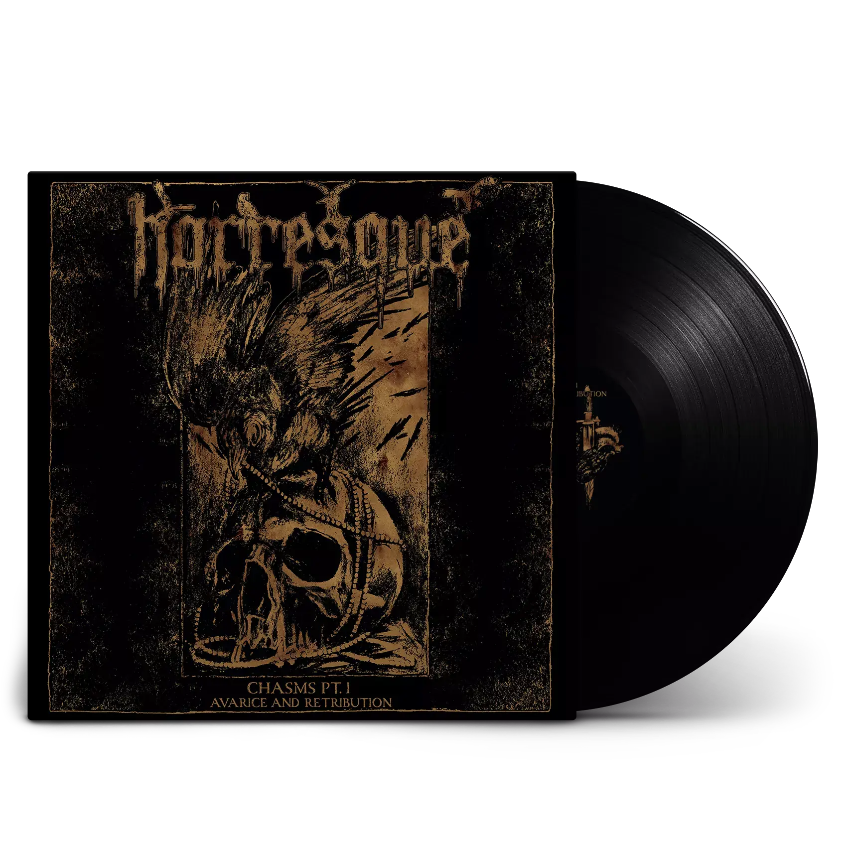 HORRESQUE · Chasms Pt. I - Avarice and Retribution | BLACK LP (Death Metal/Black Metal Vinyl)