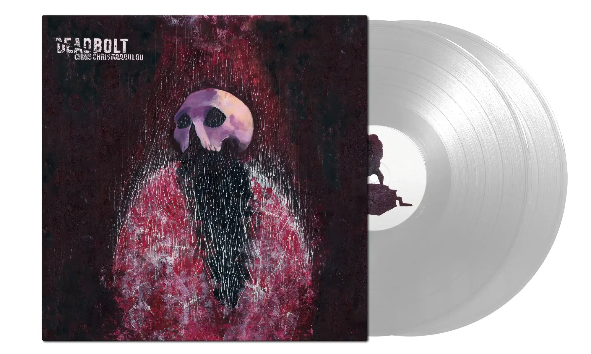 CHRIS CHRISTODOULOU - Deadbolt - Official Soundtrack · WHITE 2LP (Soundtrack Vinyl)