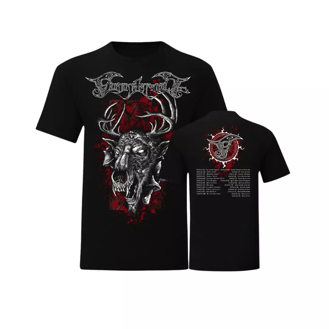 FINNTROLL · BloodShrooms – Webshop Exclusive Tour-Shirt | T-SHIRT FINNTROLL · BloodShrooms – Webshop Exclusive Tour-Shirt | T-SHIRT (Folk Metal Clothes)