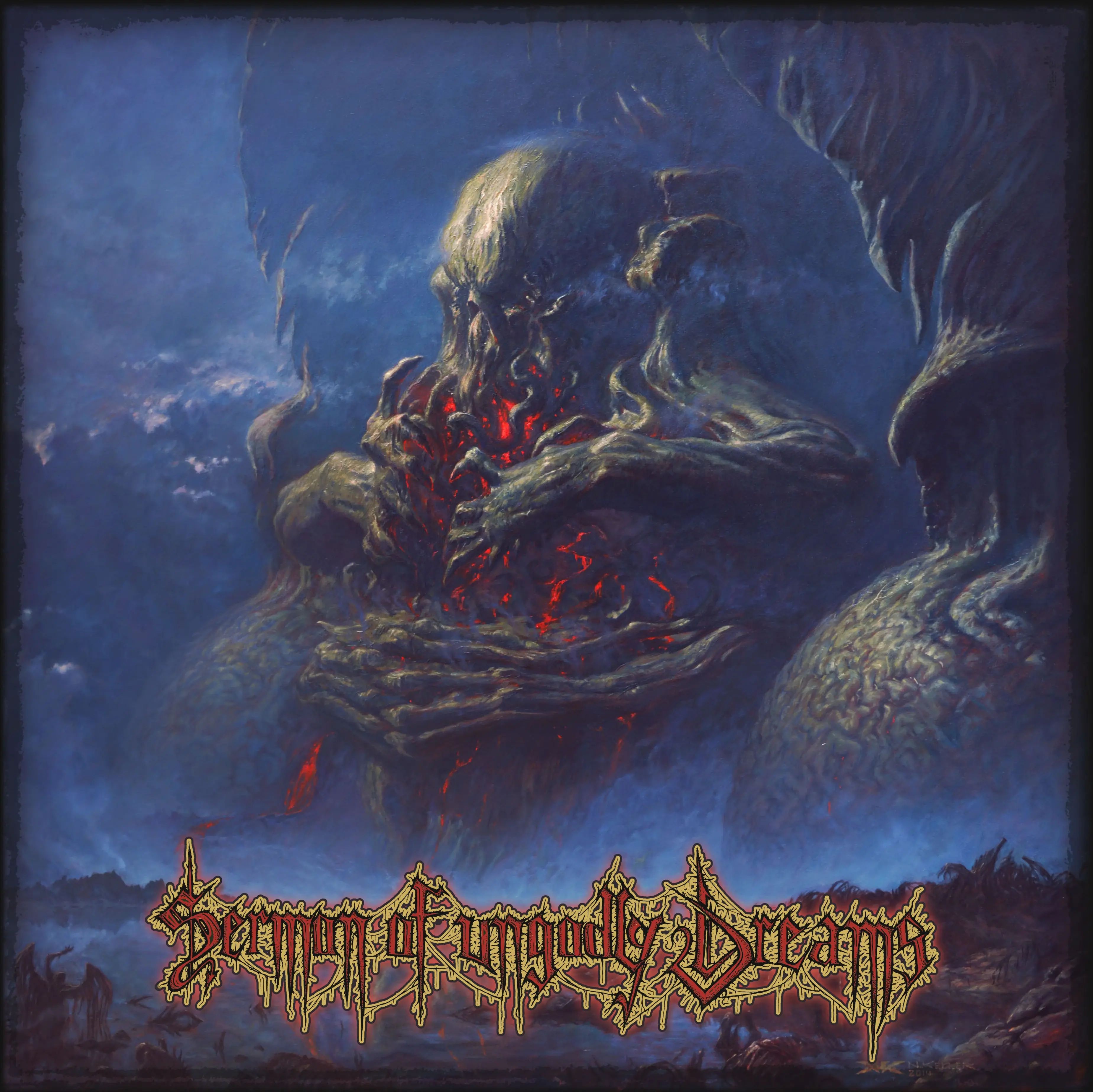 ARROGANZ / LIFELESS / OBSCURE INFINITY / RECKLESS MANSLAUGHTER · Sermon Of Ungodly Dreams | BLACK LP (Death Metal Vinyl) · Picture 1