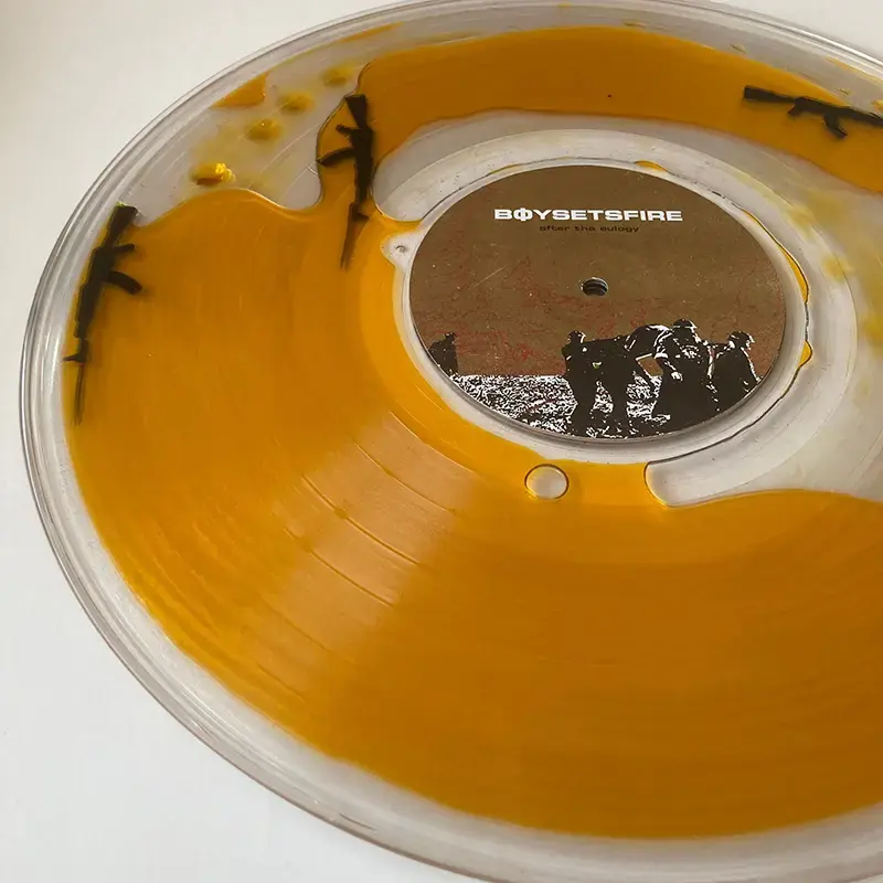 BOYSETSFIRE · After The Eulogy | MACHINE GUN LIQUID FILLED VINYL (Hardcore Vinyl) · Picture 3