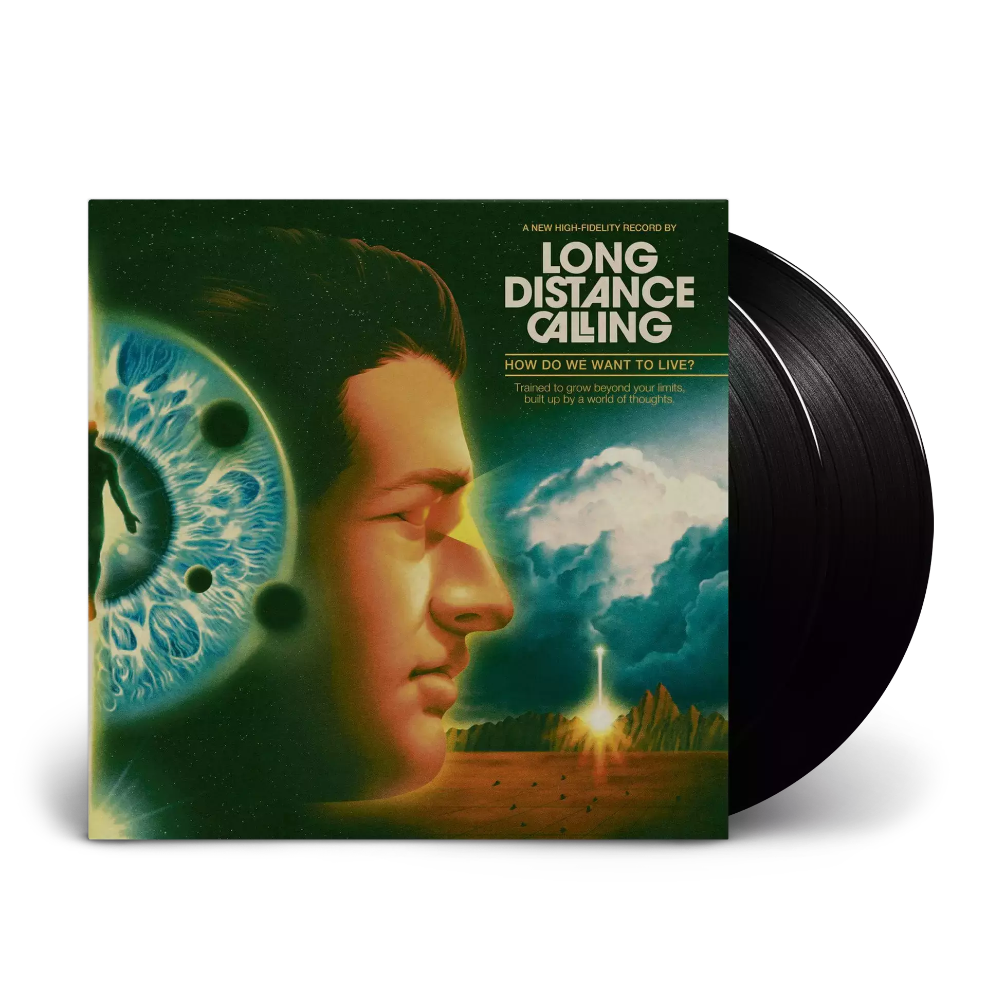 LONG DISTANCE CALLING - How Do We Want To Live? · BLACK DOUBLE VINYL (Progressive Rock Vinyl)