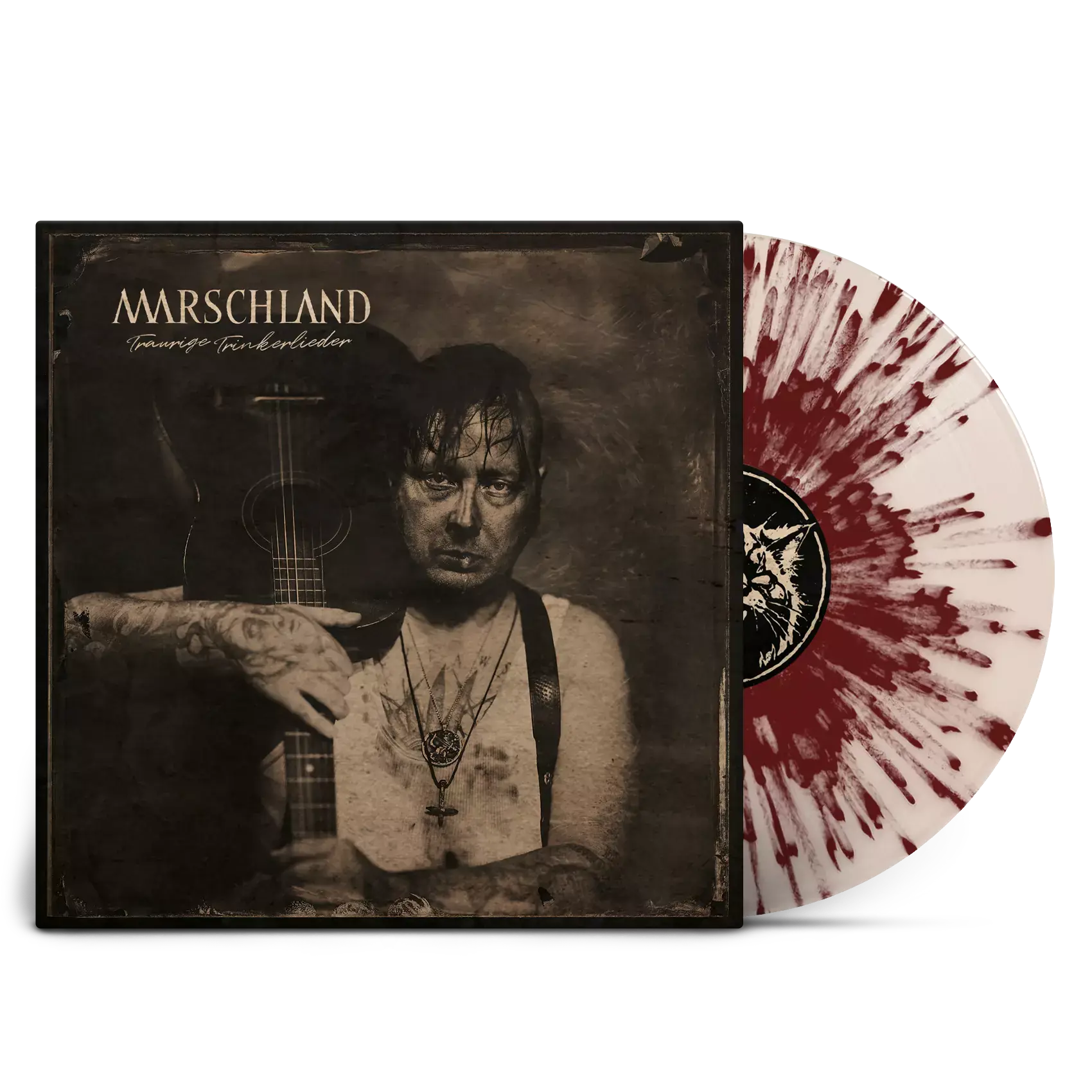 MARSCHLAND - Traurige Trinkerlieder · SPLATTER LP (Dark Folk Vinyl)