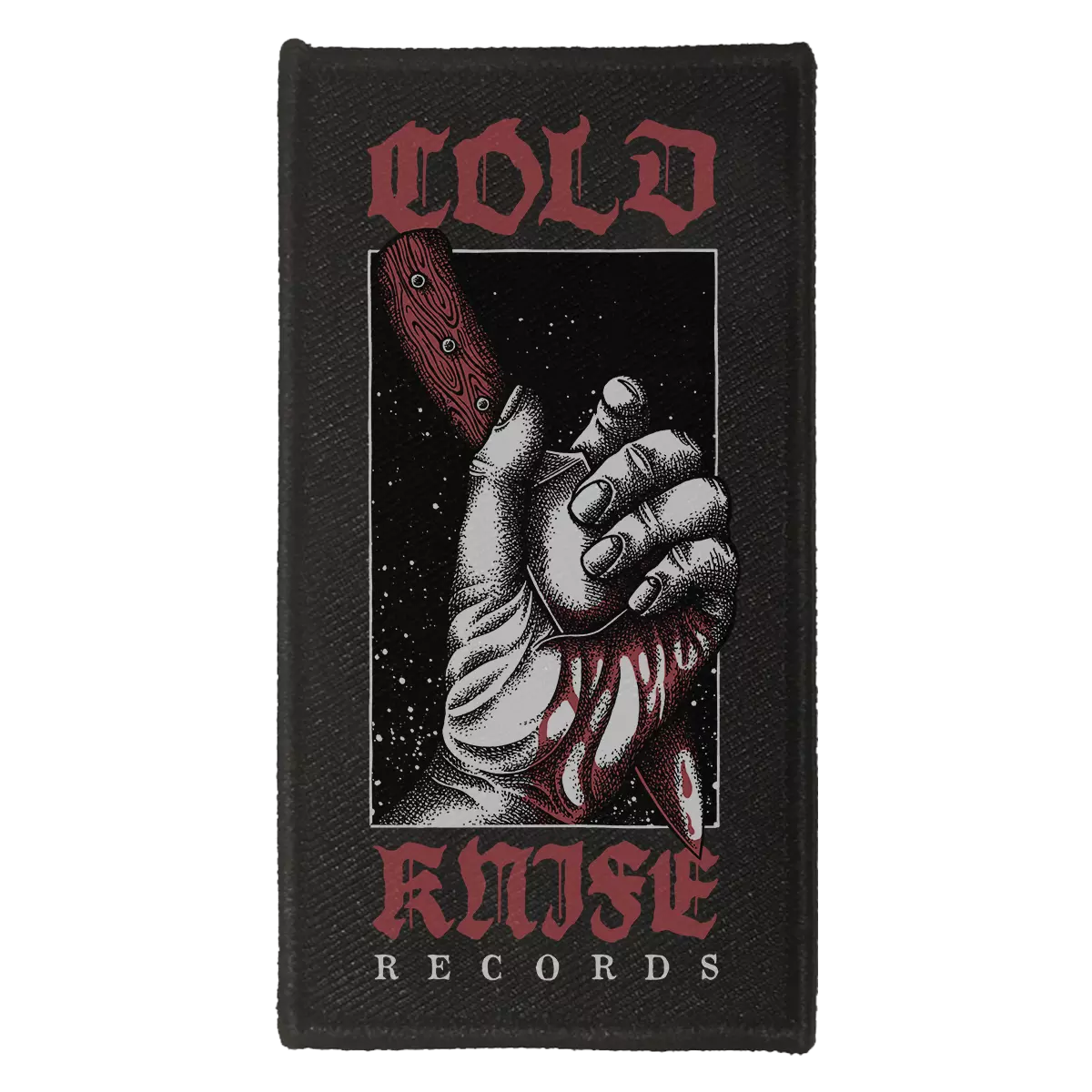 COLD KNIFE RECORDS · Rectangular Logo Patch | PATCH (Heavy Metal Others)