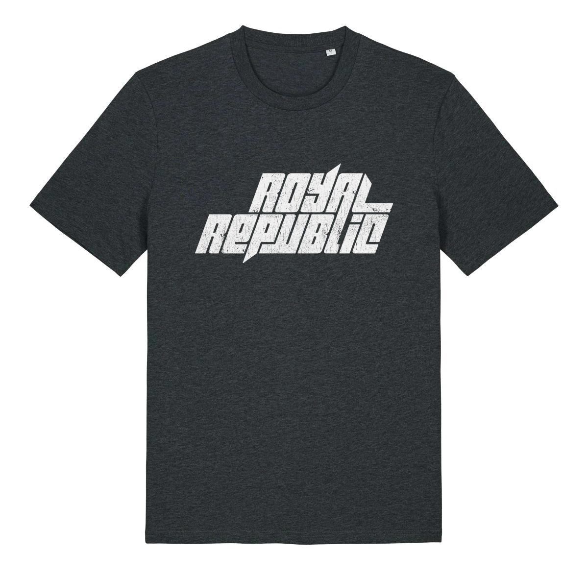 ROYAL REPUBLIC - Distressed Logo Grey · T-SHIRT