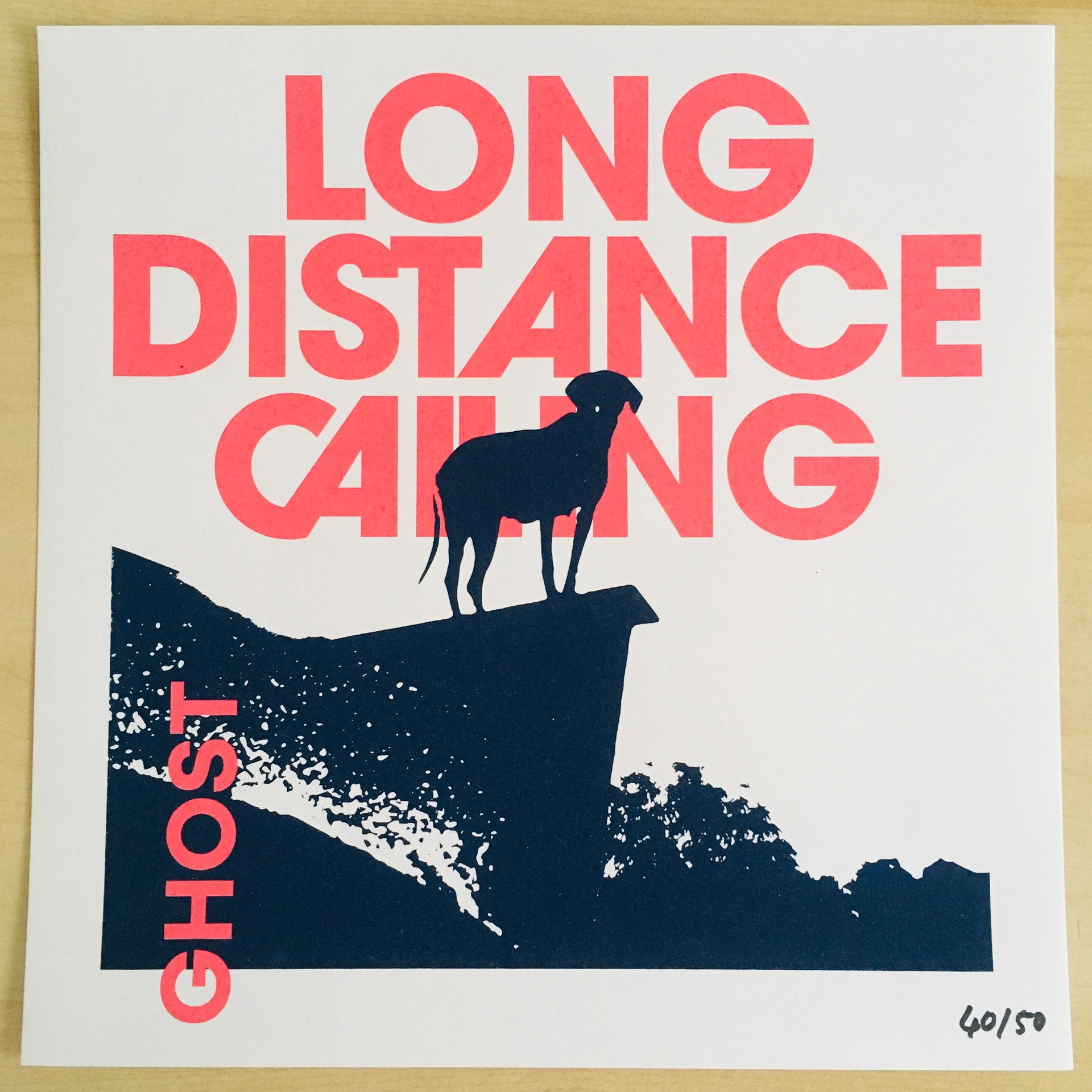 LONG DISTANCE CALLING - Ghost [ARTPRINT]