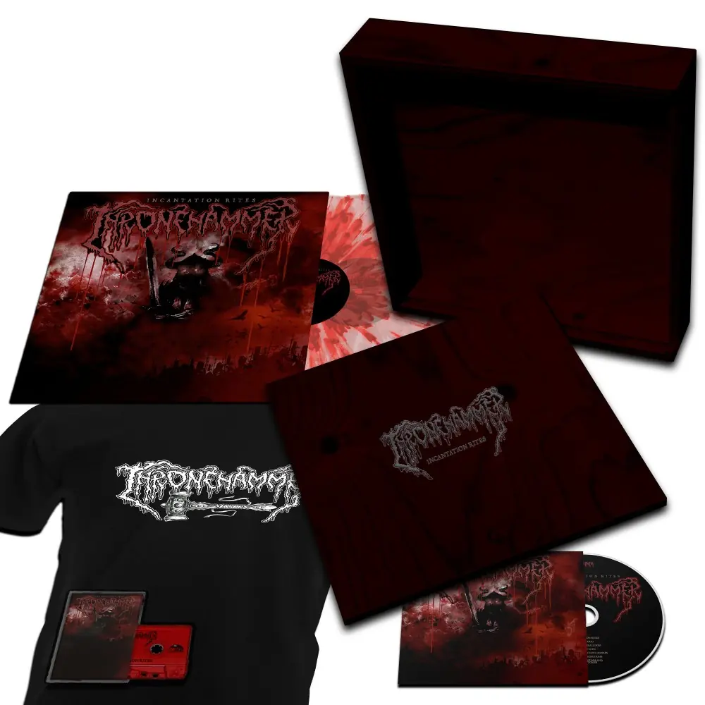THRONEHAMMER · Incantation Rites | WOODEN BOX BOXLP (Doom Metal Vinyl)