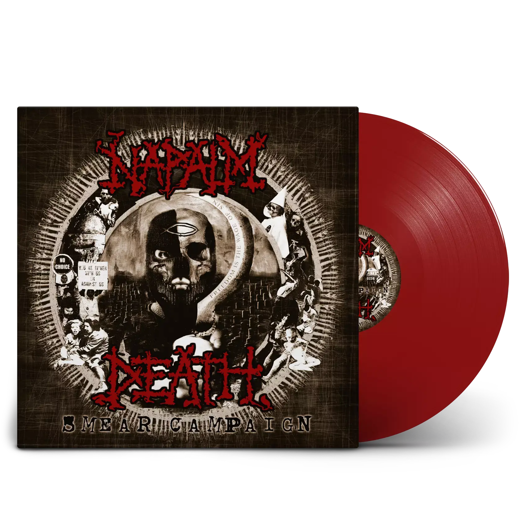 NAPALM DEATH · Smear Campaign | RUSTY RED LP (Grindcore Vinyl)
