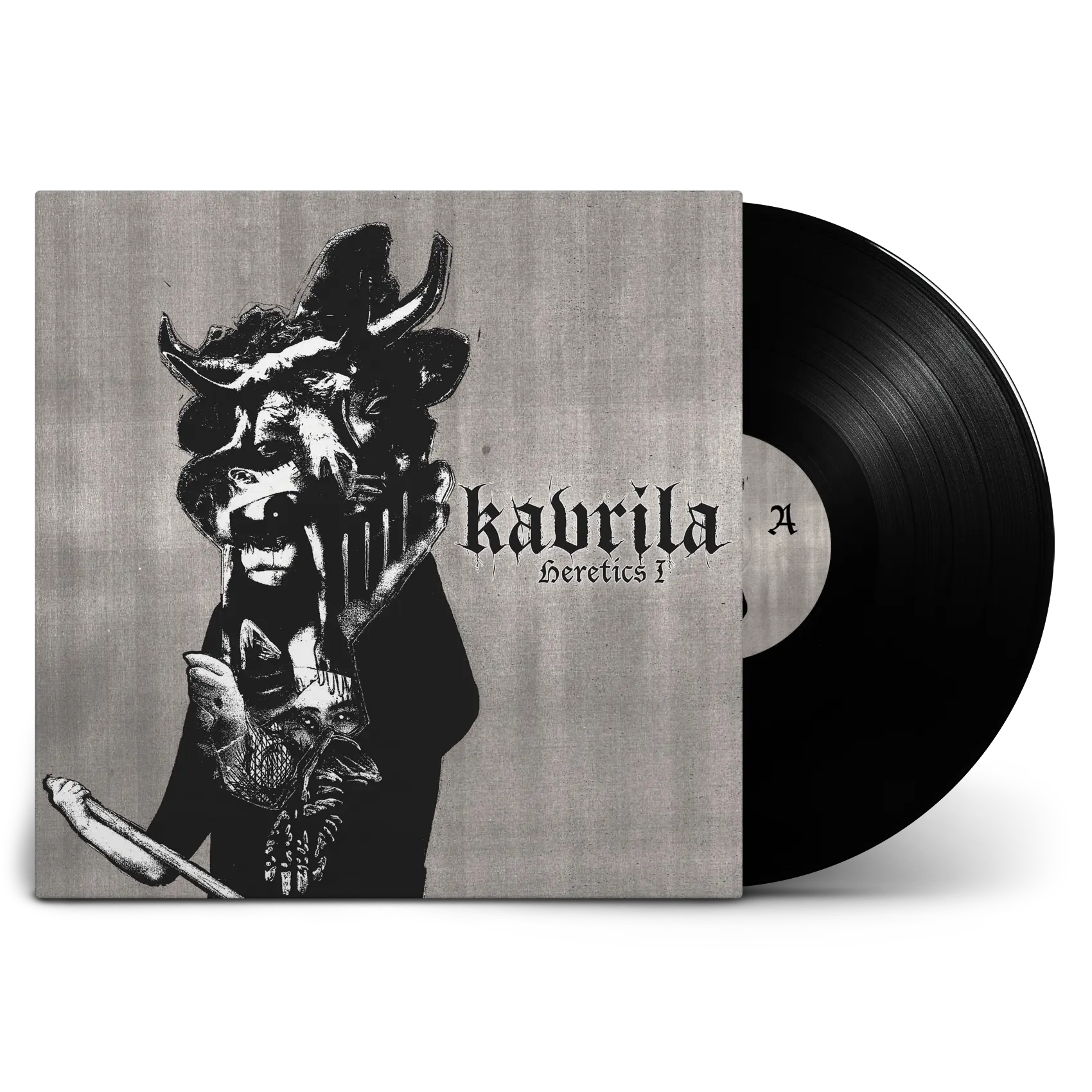 KAVRILA · Heretics I | BLACK LP (Sludge/Doom Metal/Black Metal/Hardcore Vinyl)