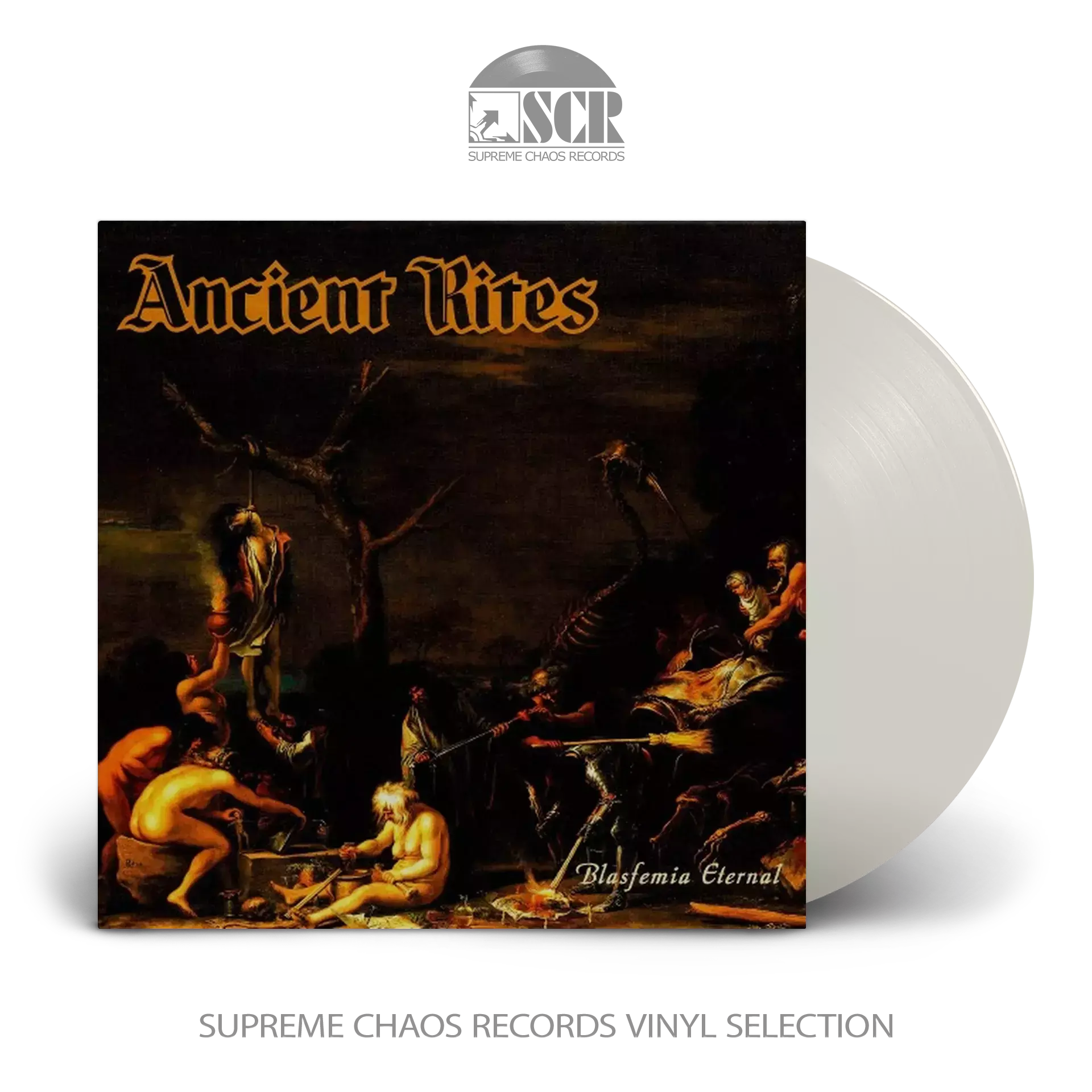 ANCIENT RITES - Blasfemia Eternal · CLEAR LP (Black Metal Vinyl)