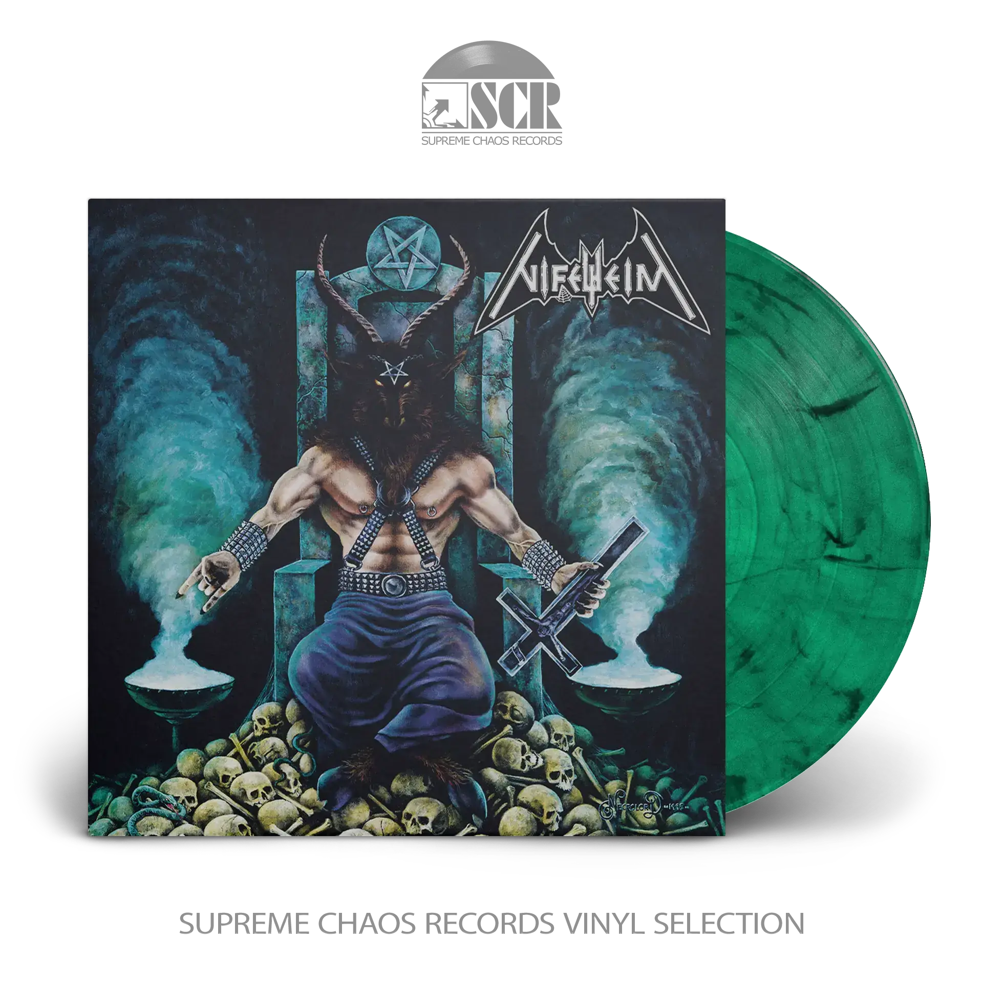 NIFELHEIM · Nifelheim (Re-Release) | SEA BLUE/BLACK LP NIFELHEIM · Nifelheim (Re-Release) | SEA BLUE/BLACK LP (Black Metal Vinyl)