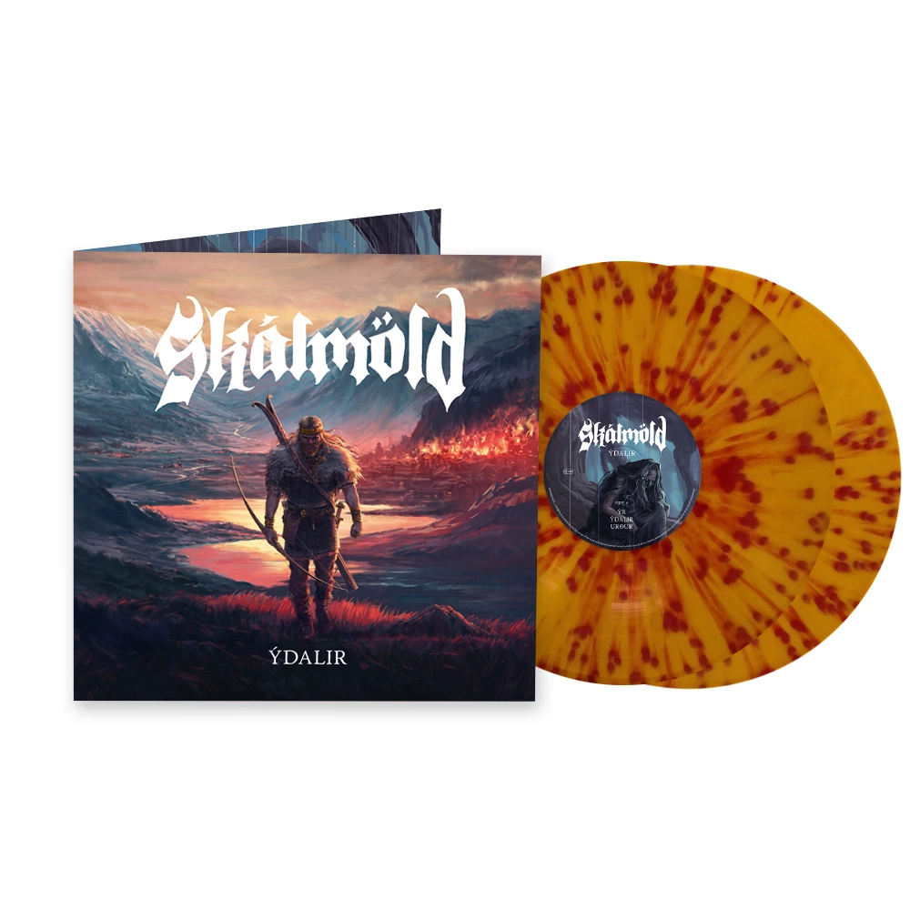 SKALMÖLD - Ýdalir · EXCLUSIVE SPLATTER DOUBLE VINYL (Viking Metal/Folk Metal Vinyl)