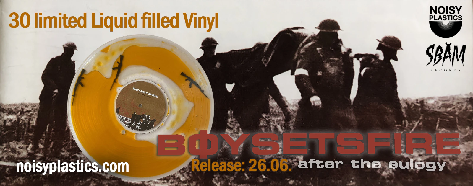 Boysetsfire - After The Eulogy - Liquid Filled Vinyl