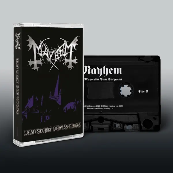 MAYHEM - De Mysteriis Dom Sathanas (Back On Black) · BLACK TAPE (Black Metal Tapes)