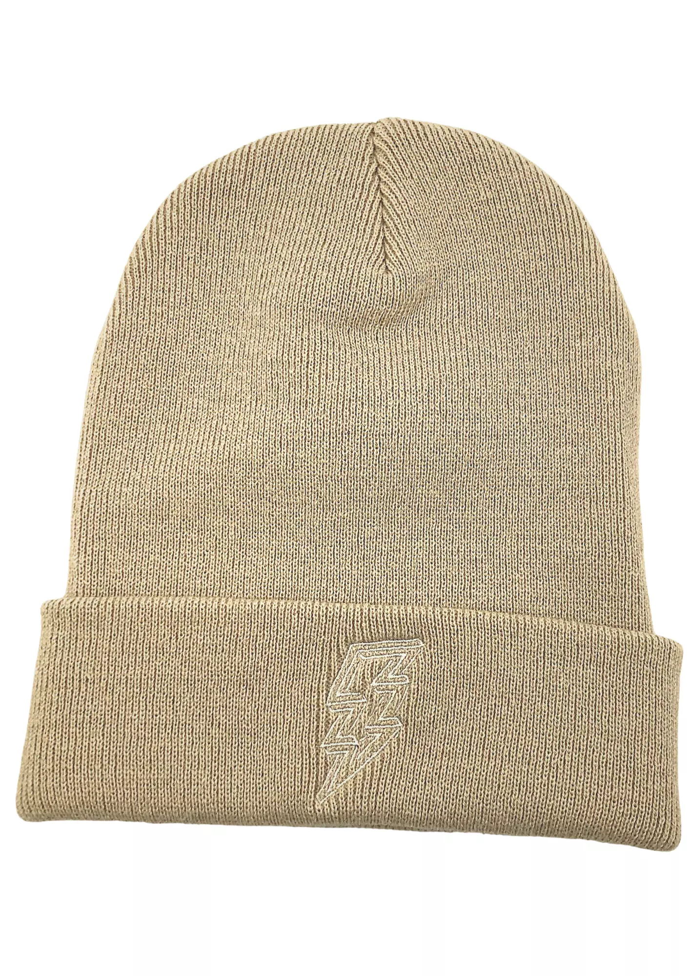 ROYAL REPUBLIC - Flash & Logo Beige [BEANIE]