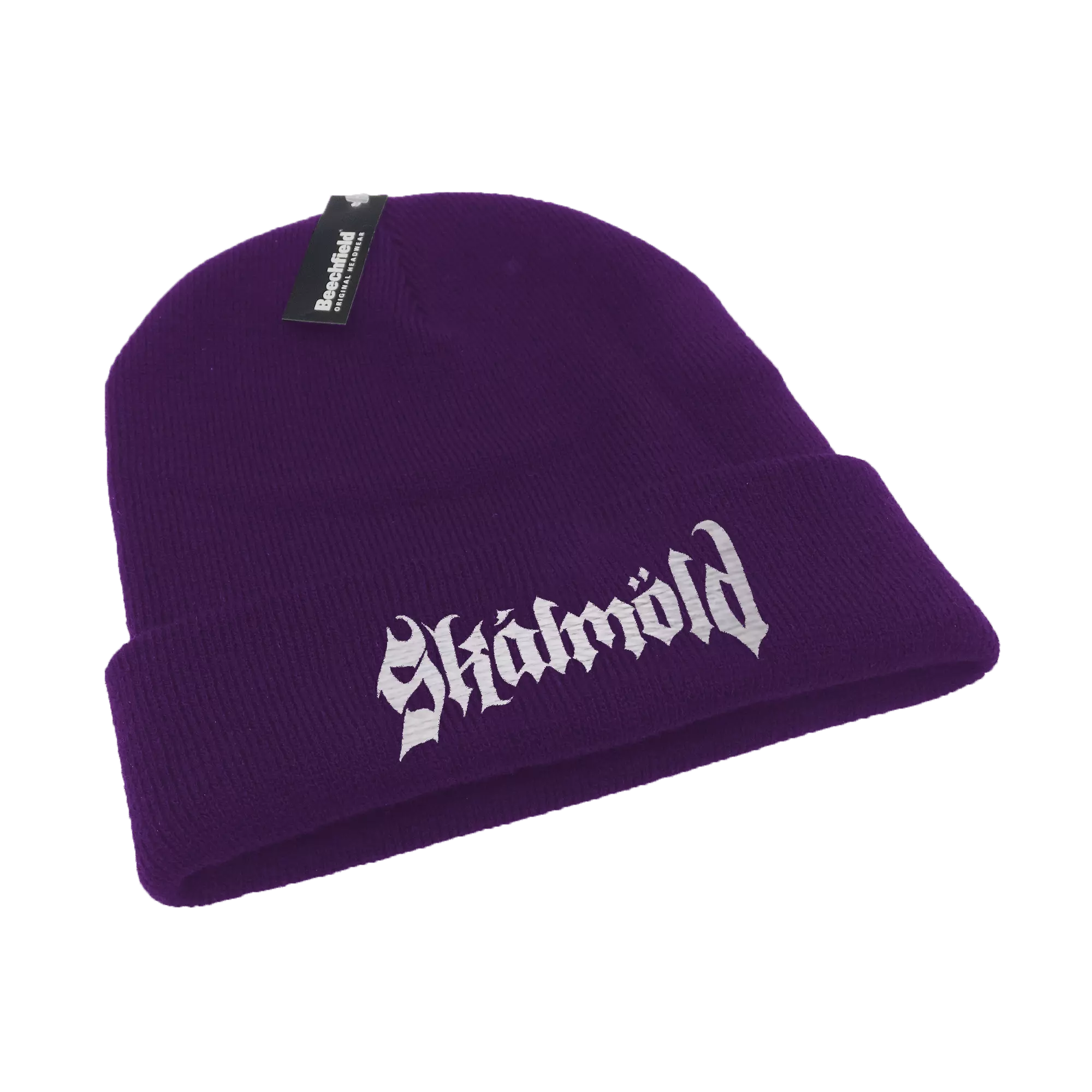 SKALMÖLD - Logo · PURPLE BEANIE (Viking Metal/Folk Metal Clothes)