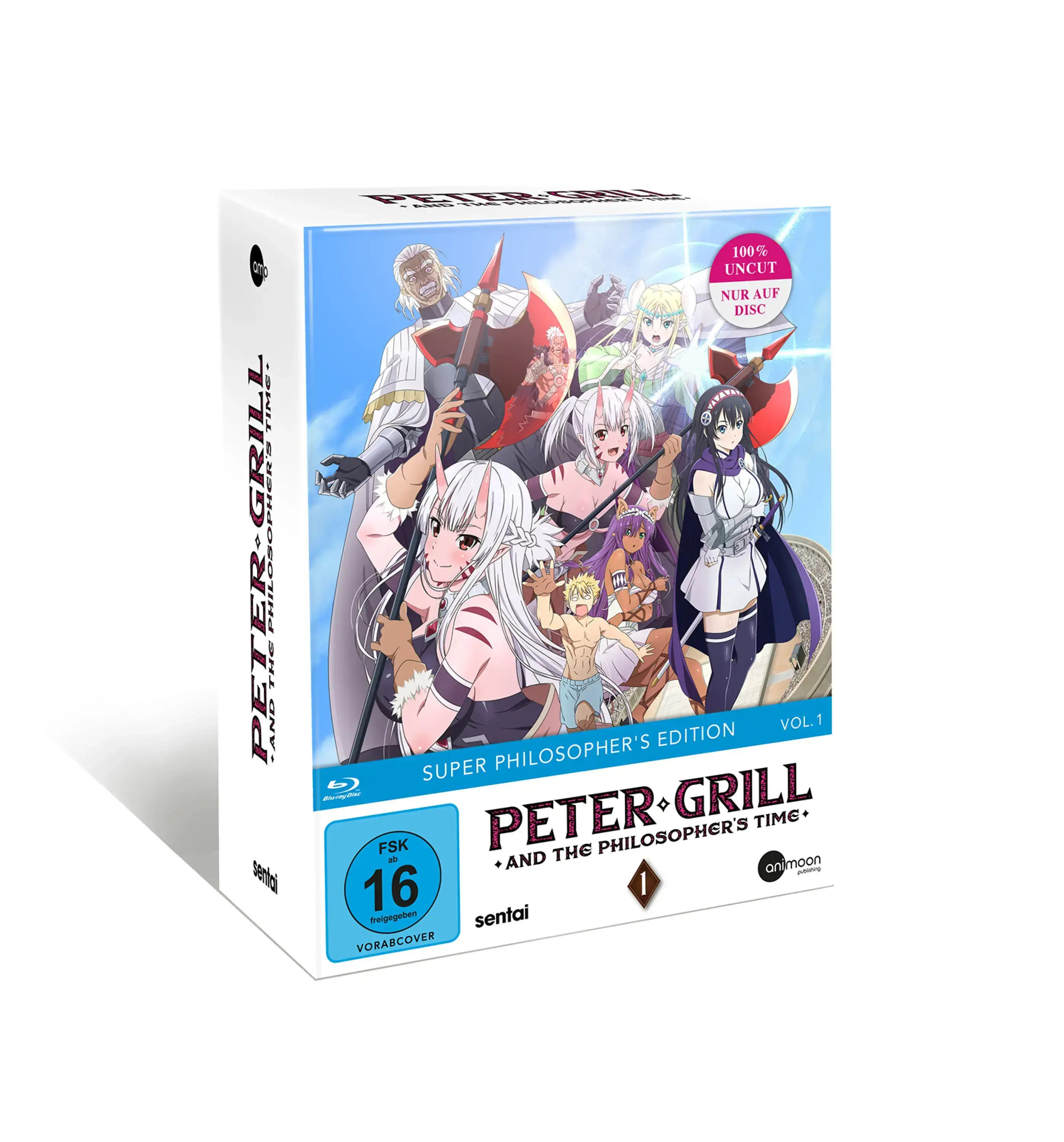 PETER GRILL AND THE PHILOSOPHER'S TIME · Peter Grill And The Philosopher's Time Vol.1 | BLU-RAY (Animation/Anime DVDBluRay)