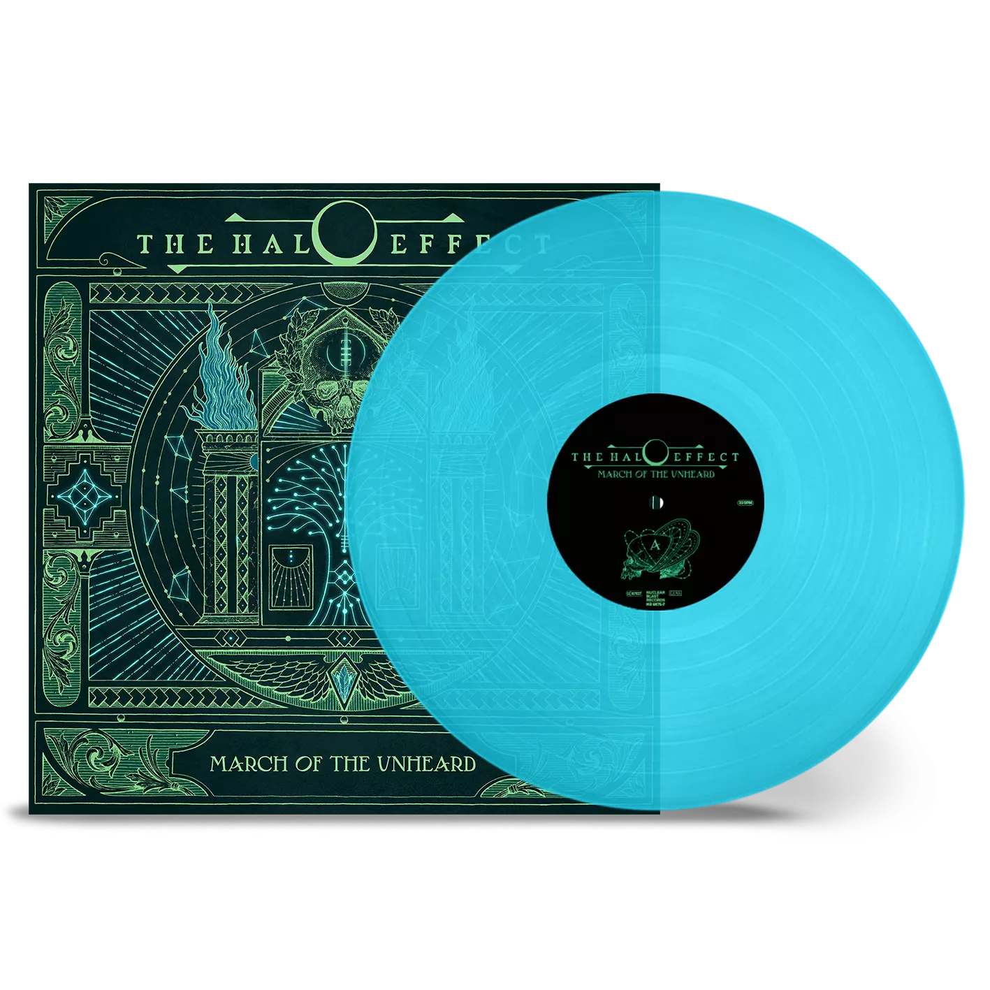 THE HALO EFFECT - March Of The Unheard [TRANSPARENT CURACAO LP]
