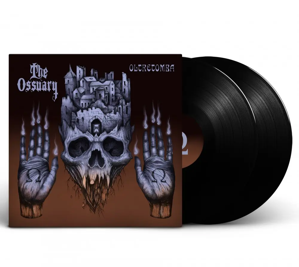 THE OSSUARY · Oltretomba | BLACK 2LP (Hard Rock/Doom Metal/Occult Rock Vinyl)