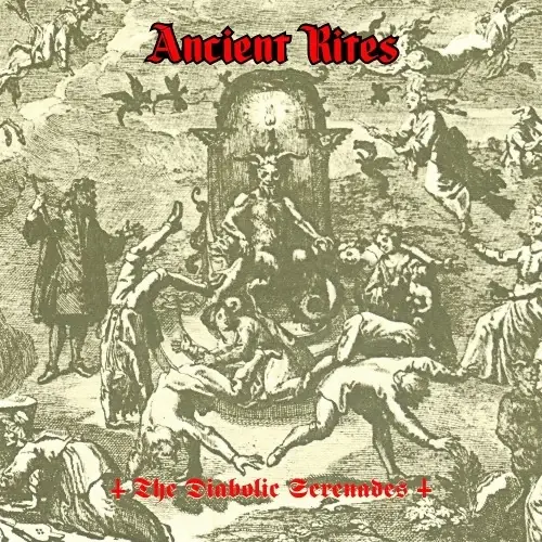 ANCIENT RITES - The Diabolic Serenades · CLEAR LP (Black Metal Vinyl) · Picture 1