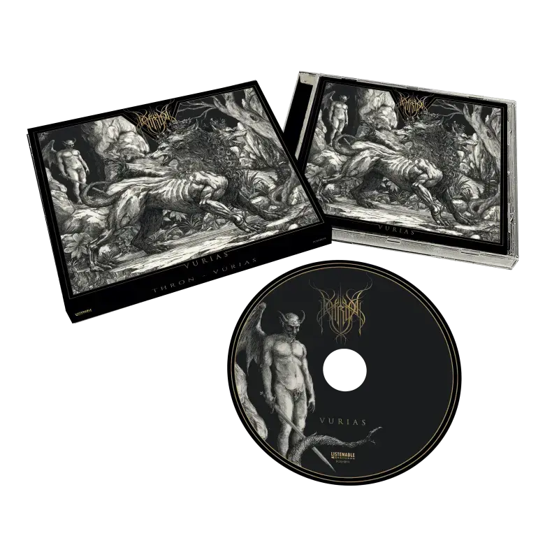 THRON - Vurias · LIMITED O-CARD CD (Black Metal/Death Metal CDs)