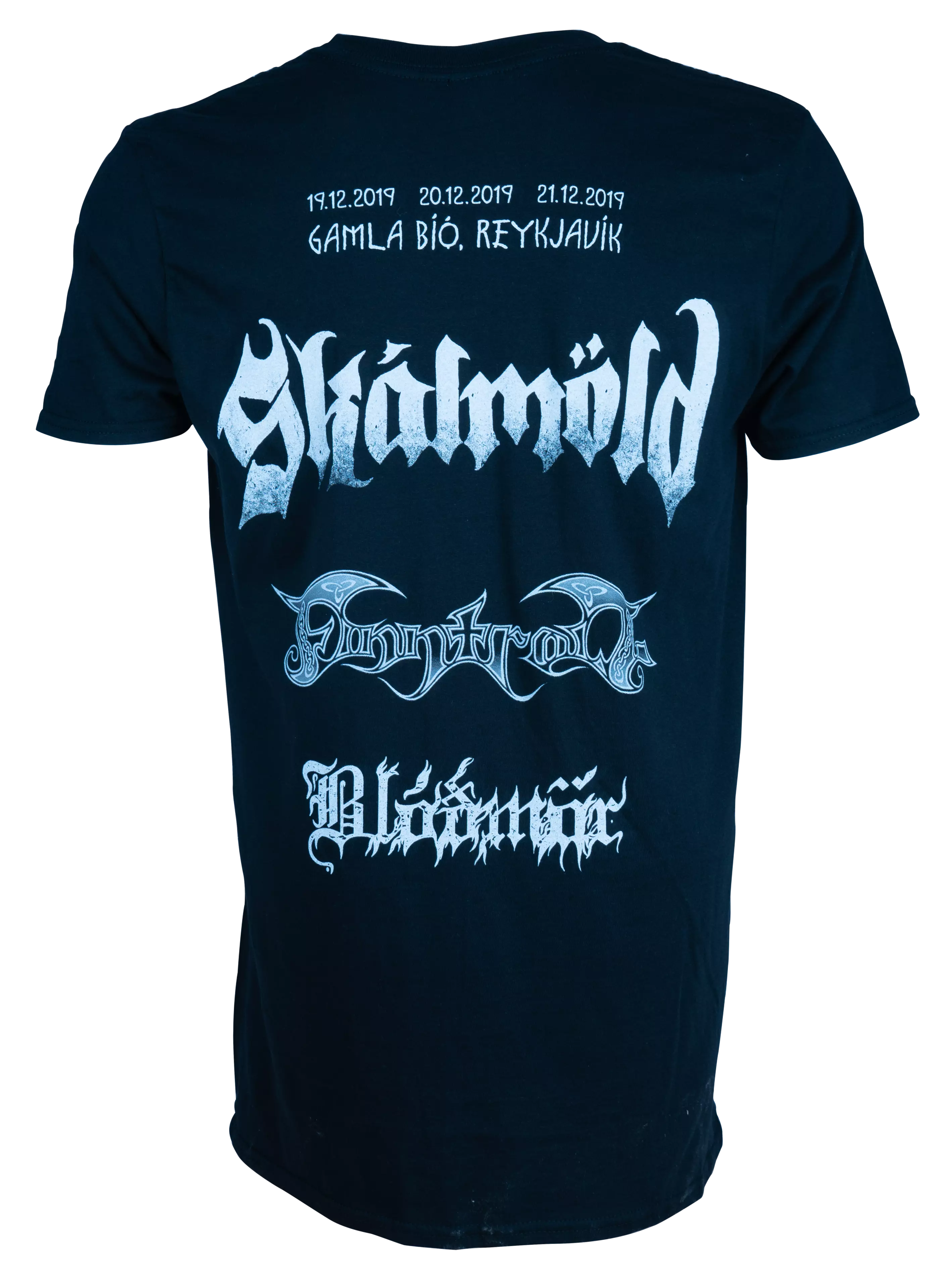 SKÁLMÖLD · Live at Gamla Bíó 2019 | T-SHIRT · Bild 1 SKÁLMÖLD · Live at Gamla Bíó 2019 | T-SHIRT (Viking Metal/Folk Metal Clothes) · Bild 1