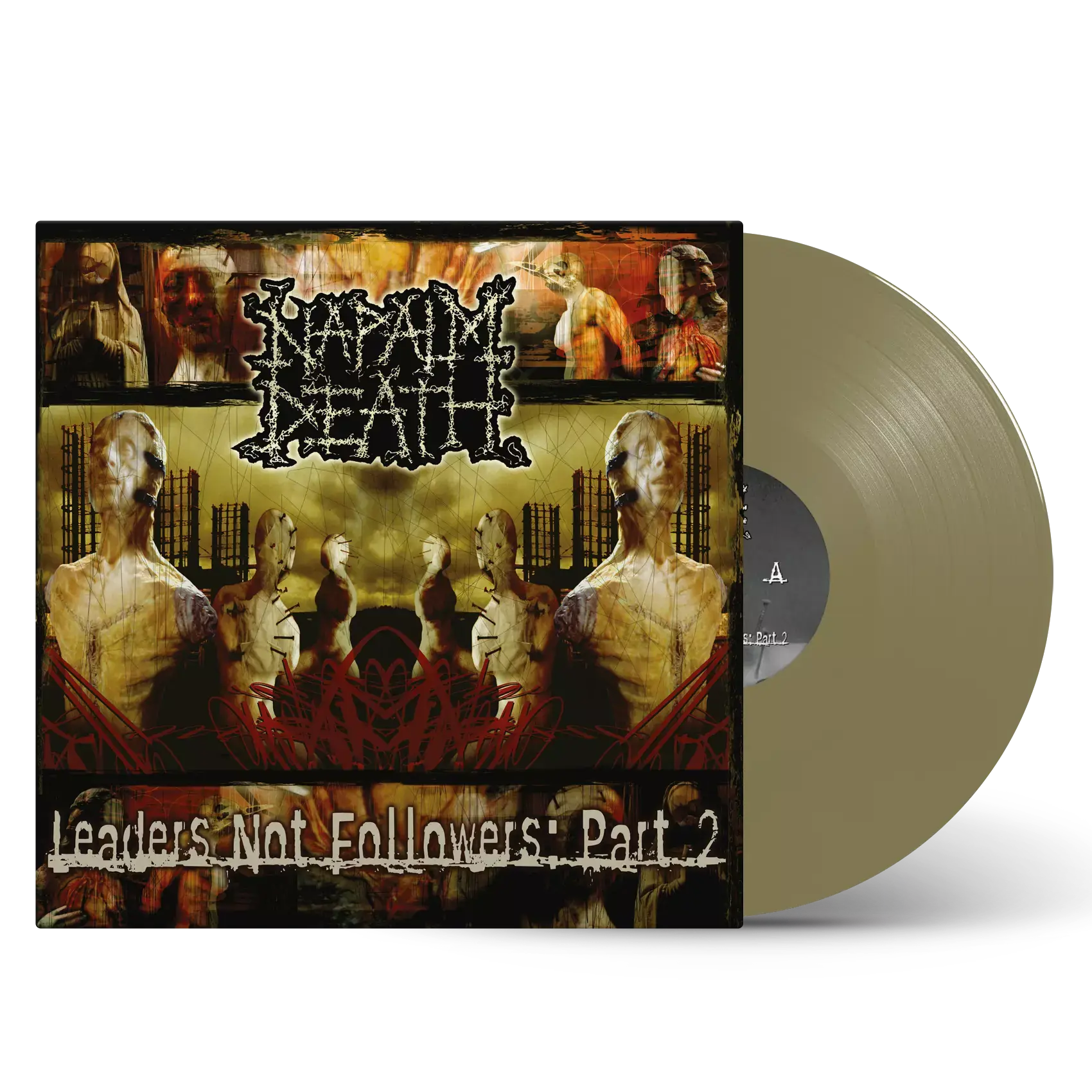 NAPALM DEATH · Leaders Not Followers: Part 2 | GOLDEN LP (Grindcore Vinyl)