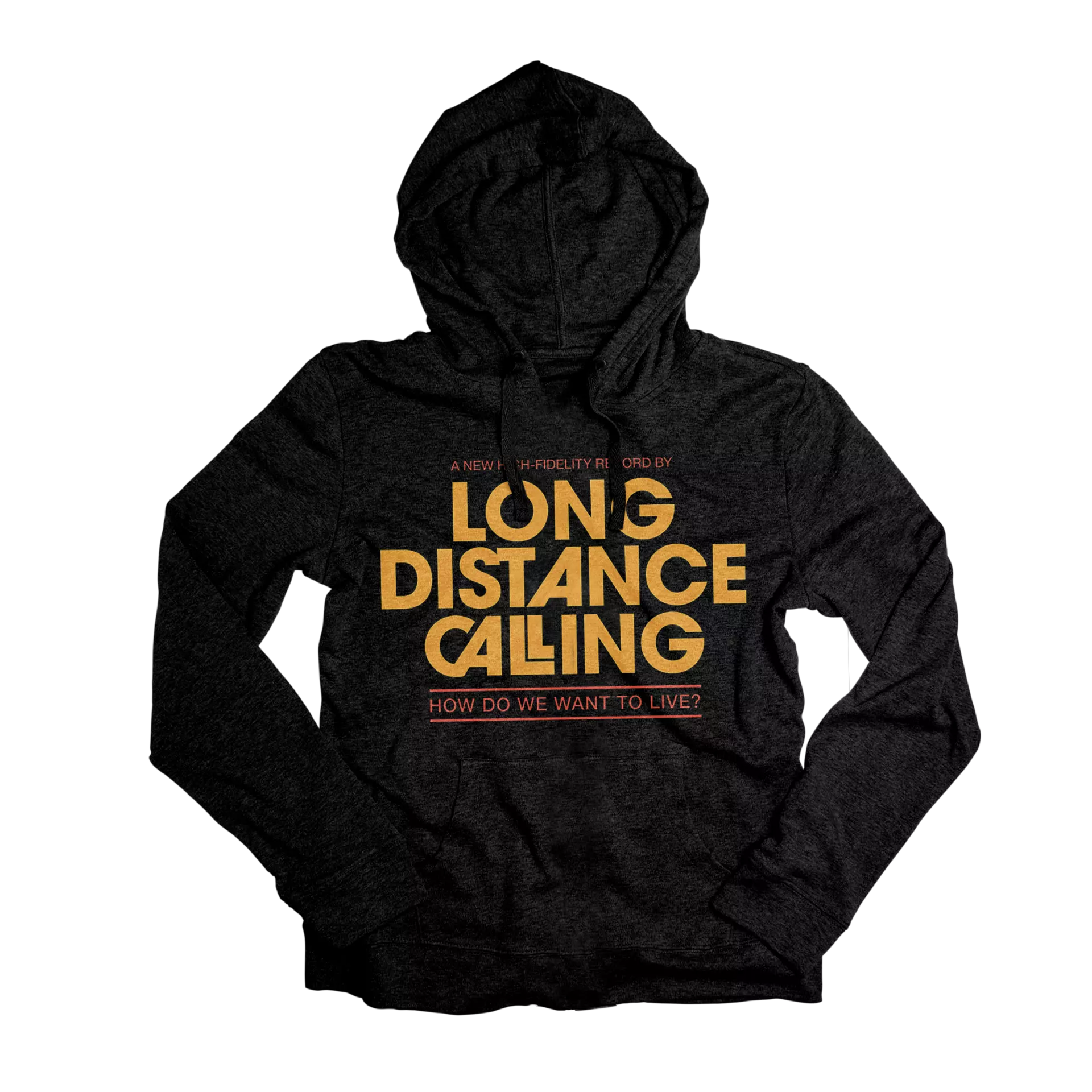 LONG DISTANCE CALLING - Logo · HOODIE (Progressive Rock Clothes)
