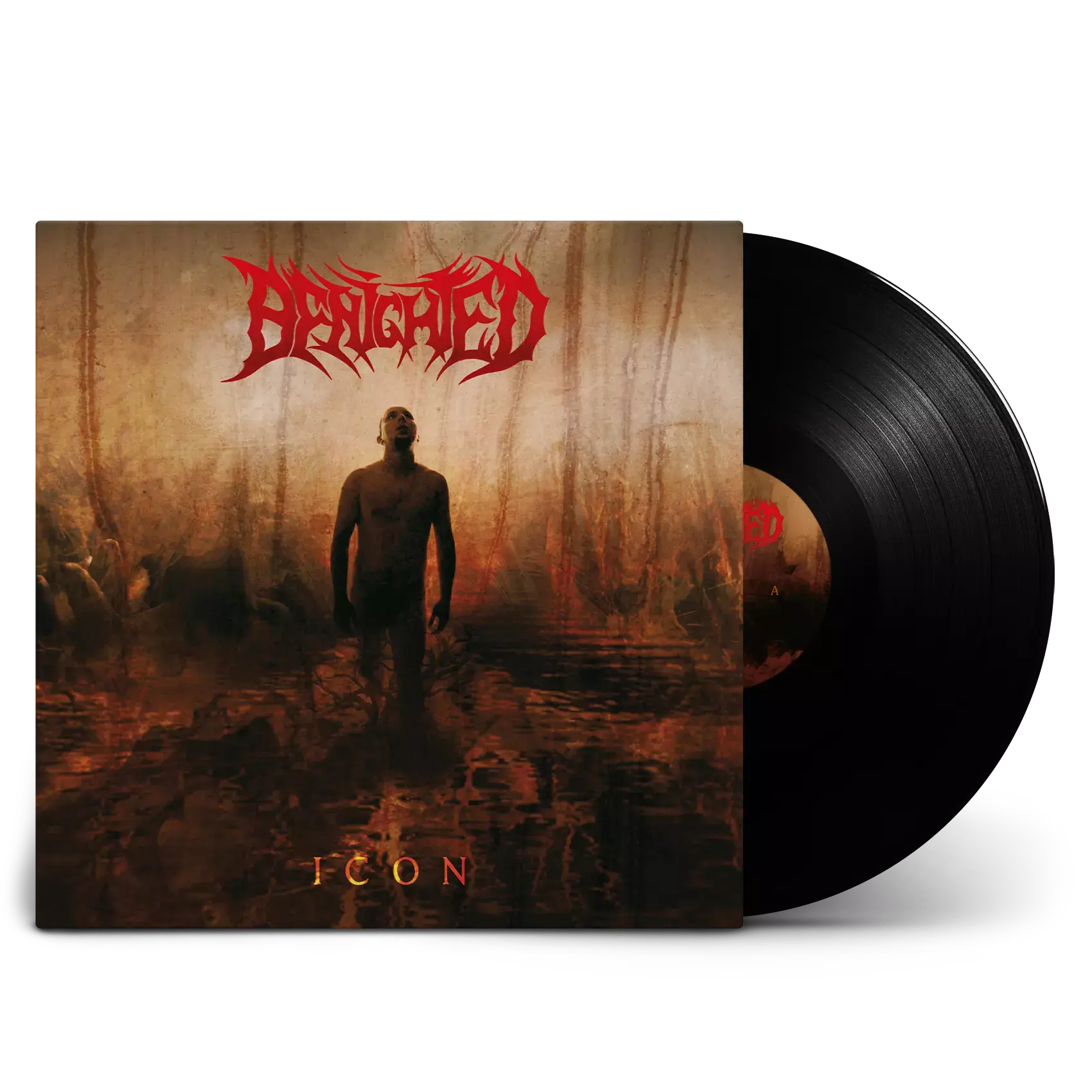 BENIGHTED · Icon | BLACK LP (Death Metal/Grindcore Vinyl)