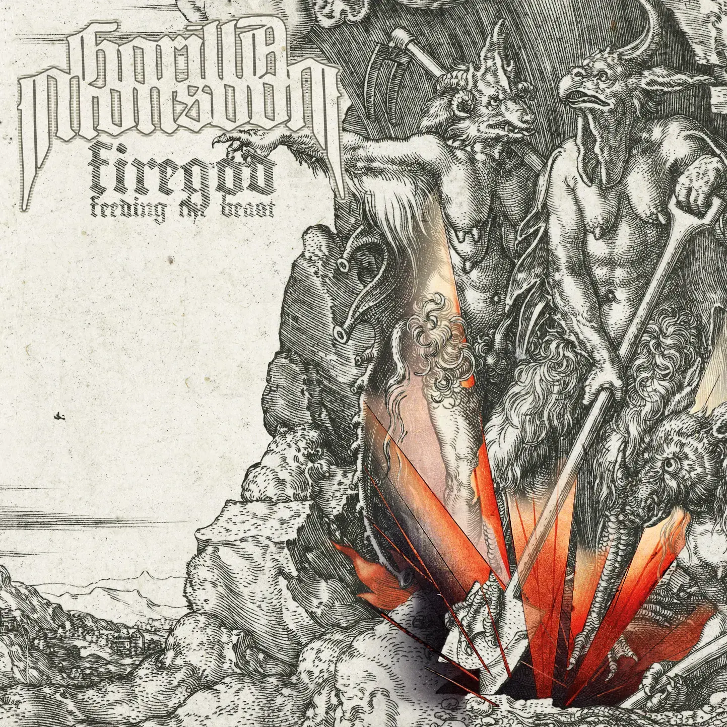 GORILLA MONSOON · Firegod - Feeding The Beast | CD (Stoner Rock/Doom Metal/Heavy Metal CDs)