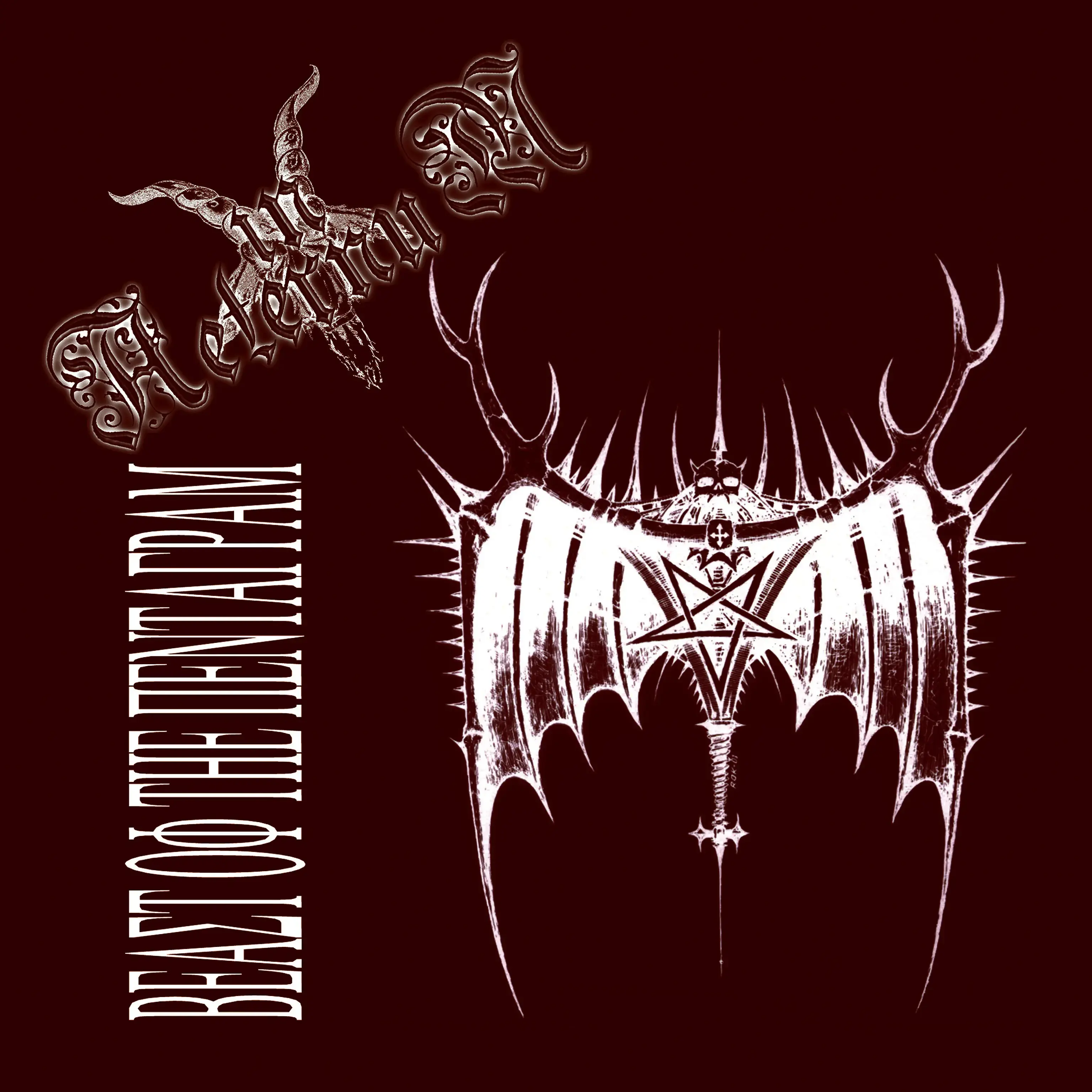 IN AETERNUM · Beast of the Pentagram | BLACK 10" MLP (Black Metal Vinyl) · Picture 1