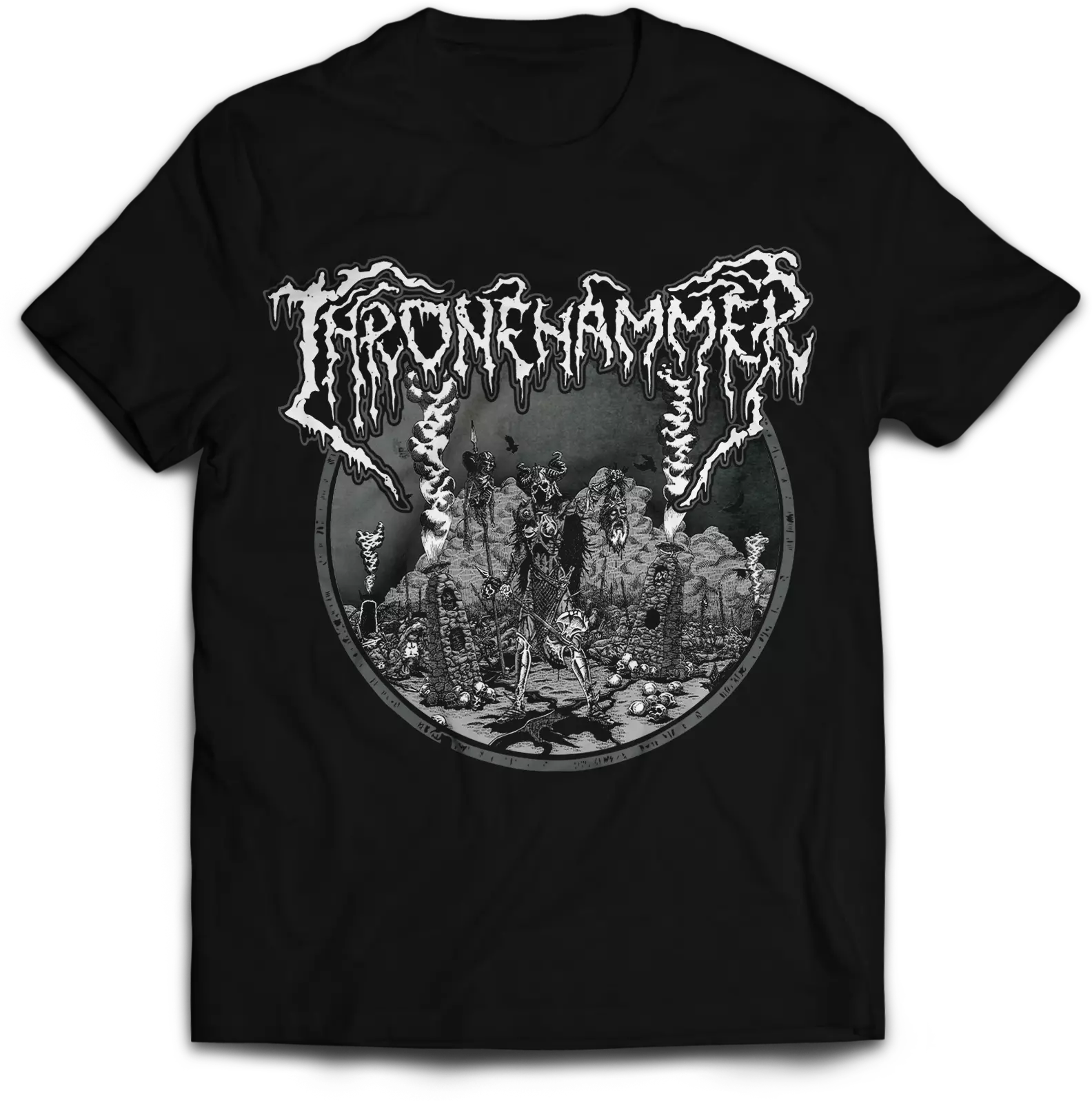 THRONEHAMMER · Kingslayer Cover | T-SHIRT (Doom Metal/Epic Metal/Death Metal Clothes)