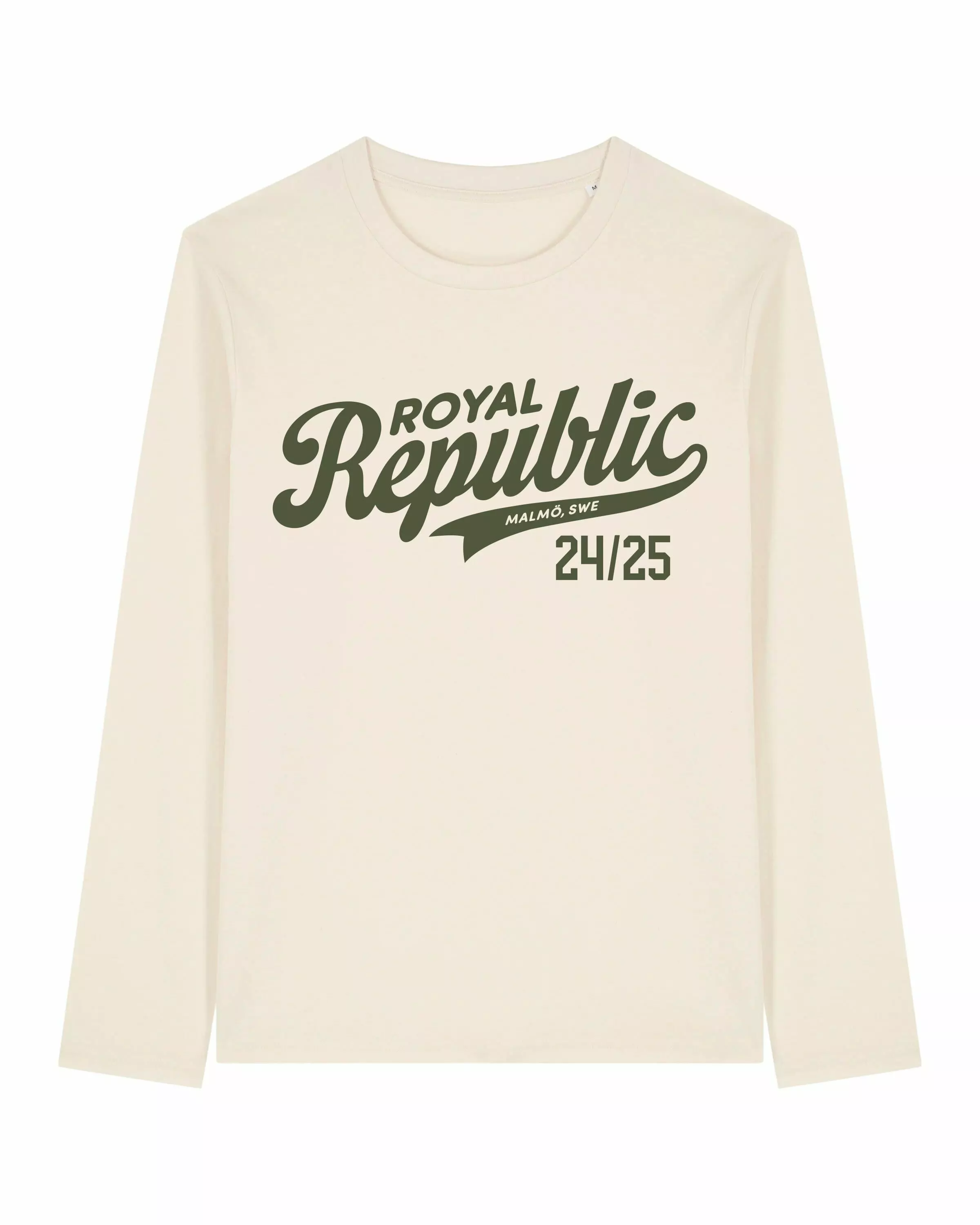 ROYAL REPUBLIC - Baseball Logo 24/25 (Natural) [LONGSLEEVE]