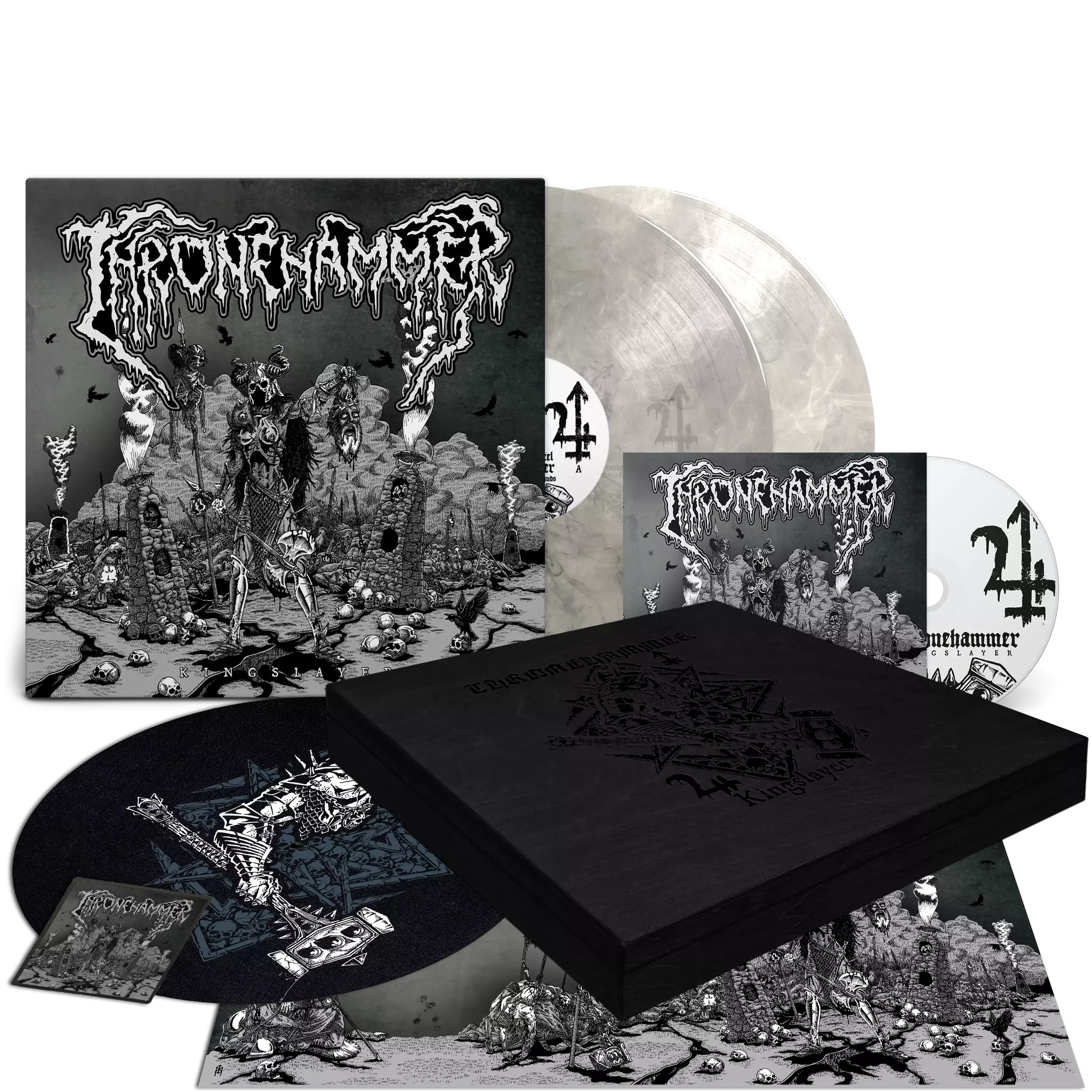 THRONEHAMMER · Kingslayer | EXCLUSIVE BOX SET (Doom Metal/Epic Metal/Death Metal Vinyl)