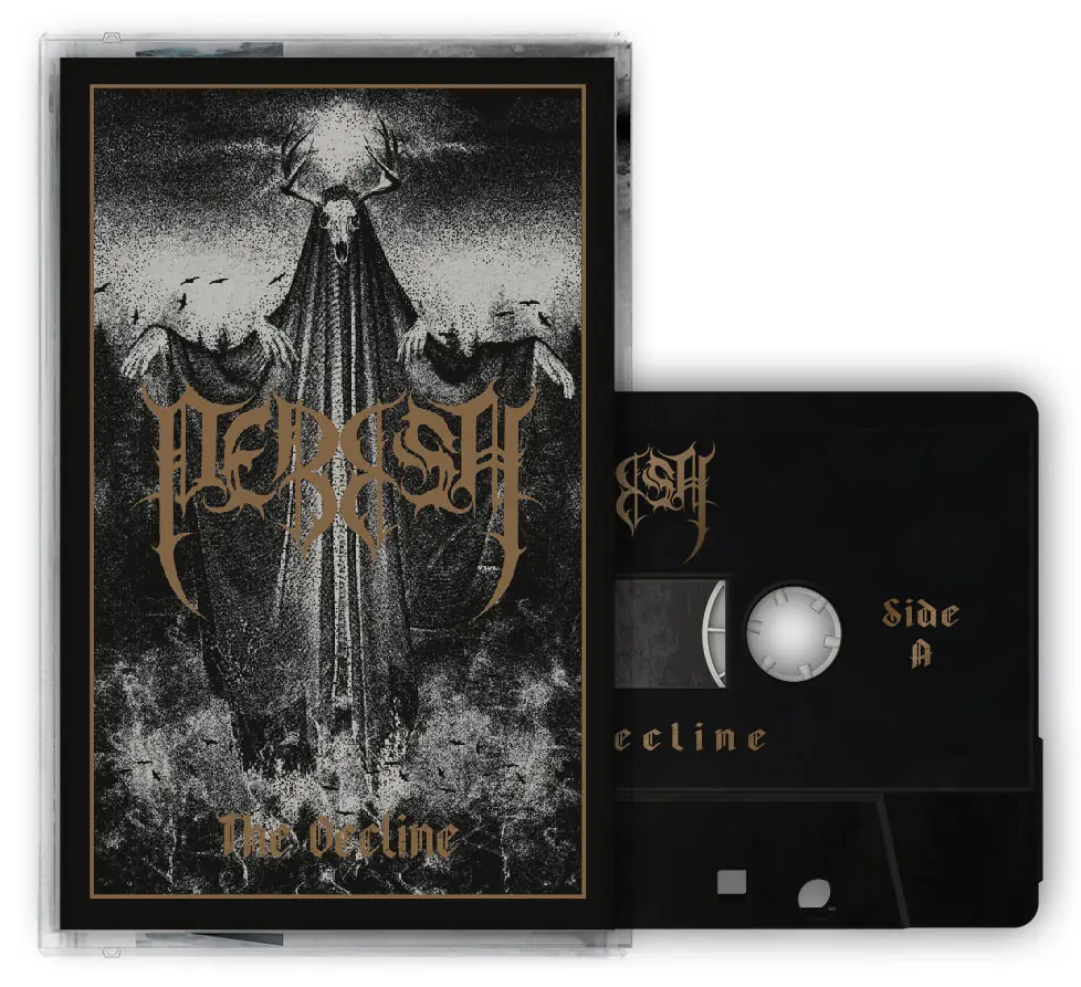 PERISH · The Decline | BLACK TAPE (Black Metal Tapes)