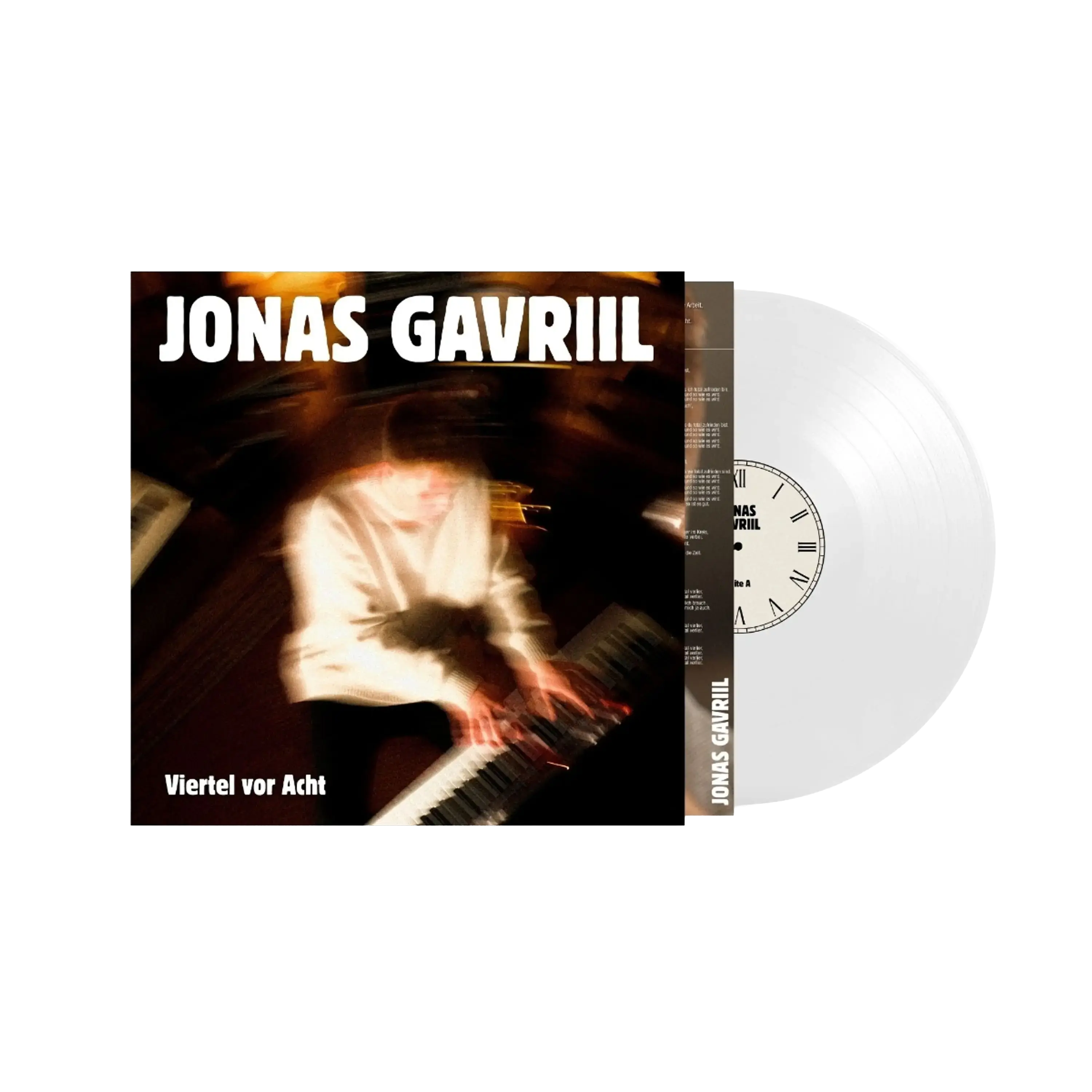 JONAS GAVRIIL · Viertel vor Acht | CLEAR VINYL (Pop Vinyl) · Picture 2