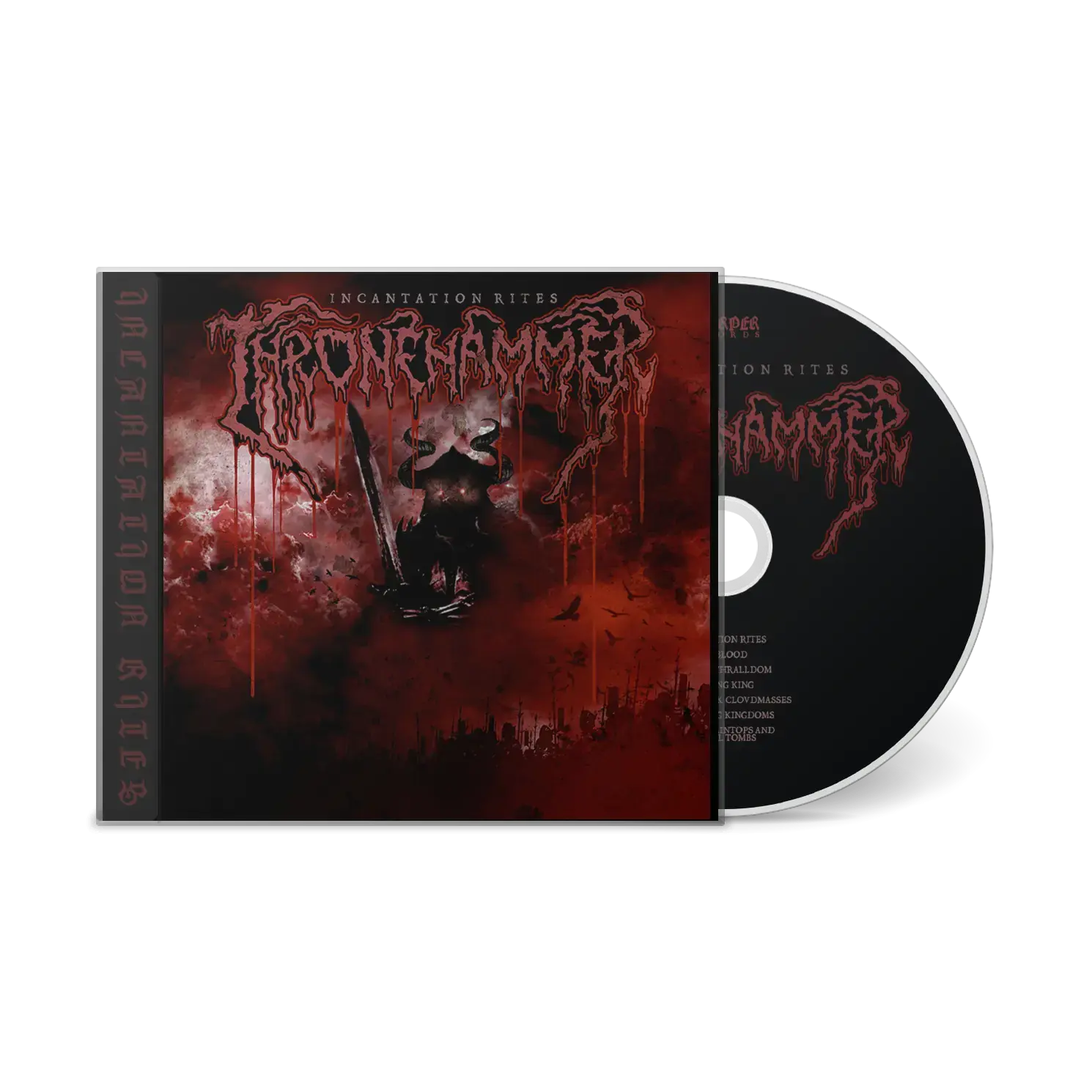 THRONEHAMMER · Incantation Rites | JEWELCASE CD (Doom Metal/Epic Metal/Death Metal CDs)