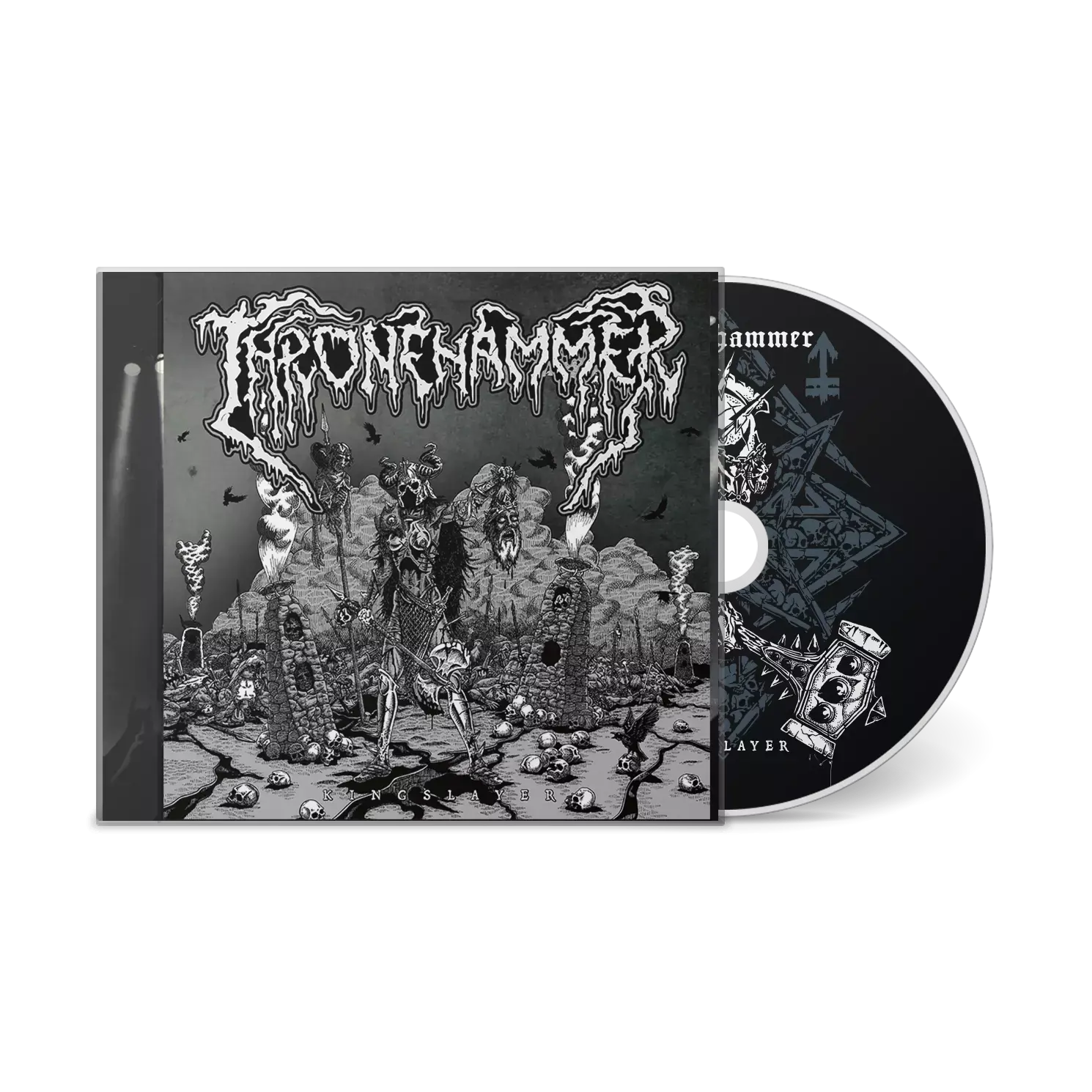 THRONEHAMMER · Kingslayer | COVER JEWELCASE CD (Doom Metal/Epic Metal/Death Metal CDs)