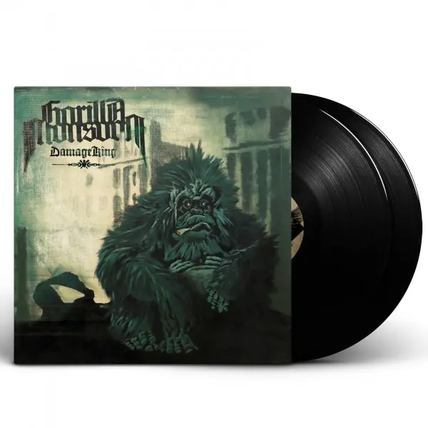 GORILLA MONSOON · Damage King | BLACK 2LP (Stoner Rock Vinyl)