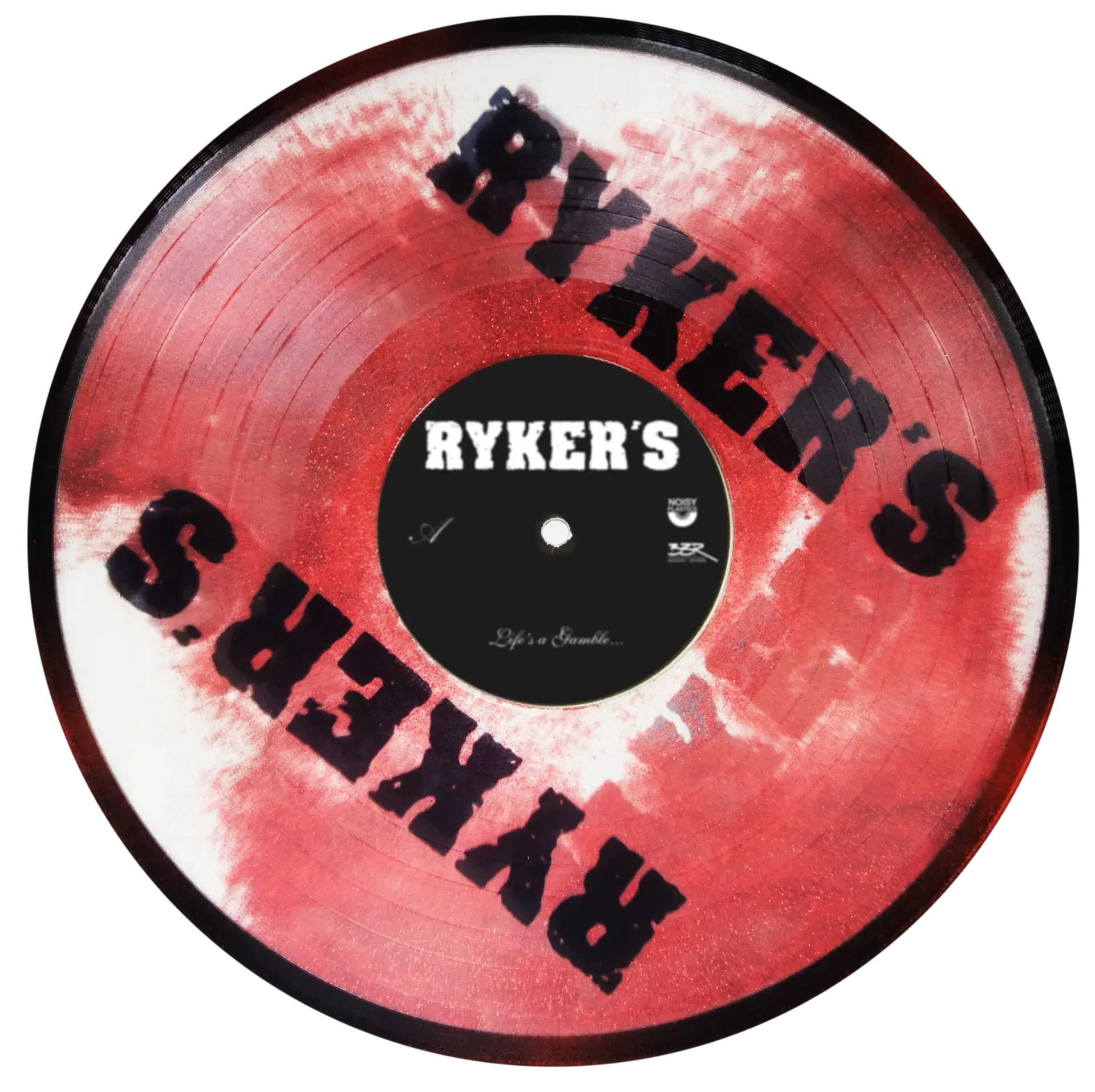 RYKER'S · Life's A Gamble | SAND FILLED WITH LOGO PRINT VINYL (Hardcore Vinyl) · Picture 2