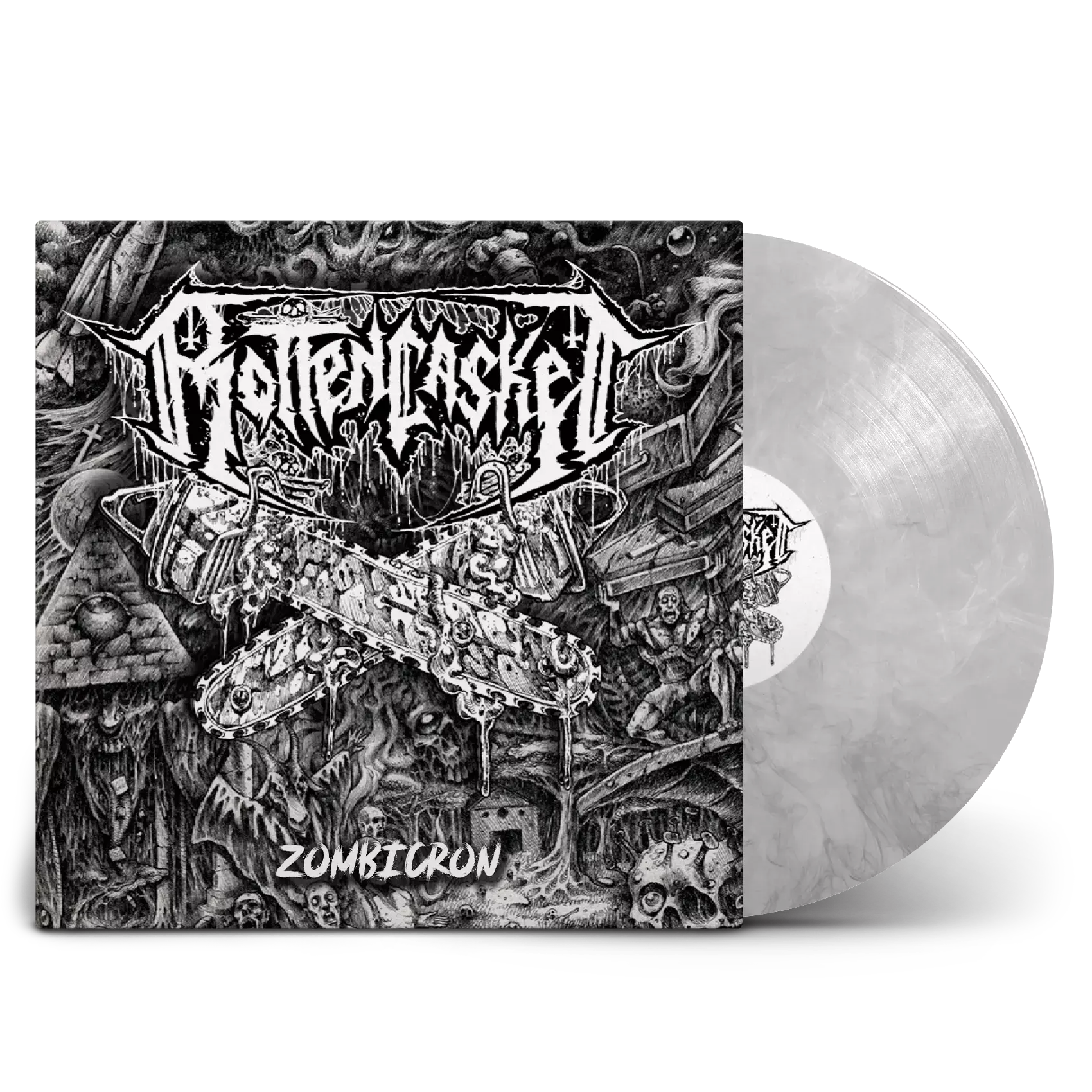 ROTTEN CASKET · Zombicron | LP BUNDLE (Death Metal Vinyl) · Picture 1