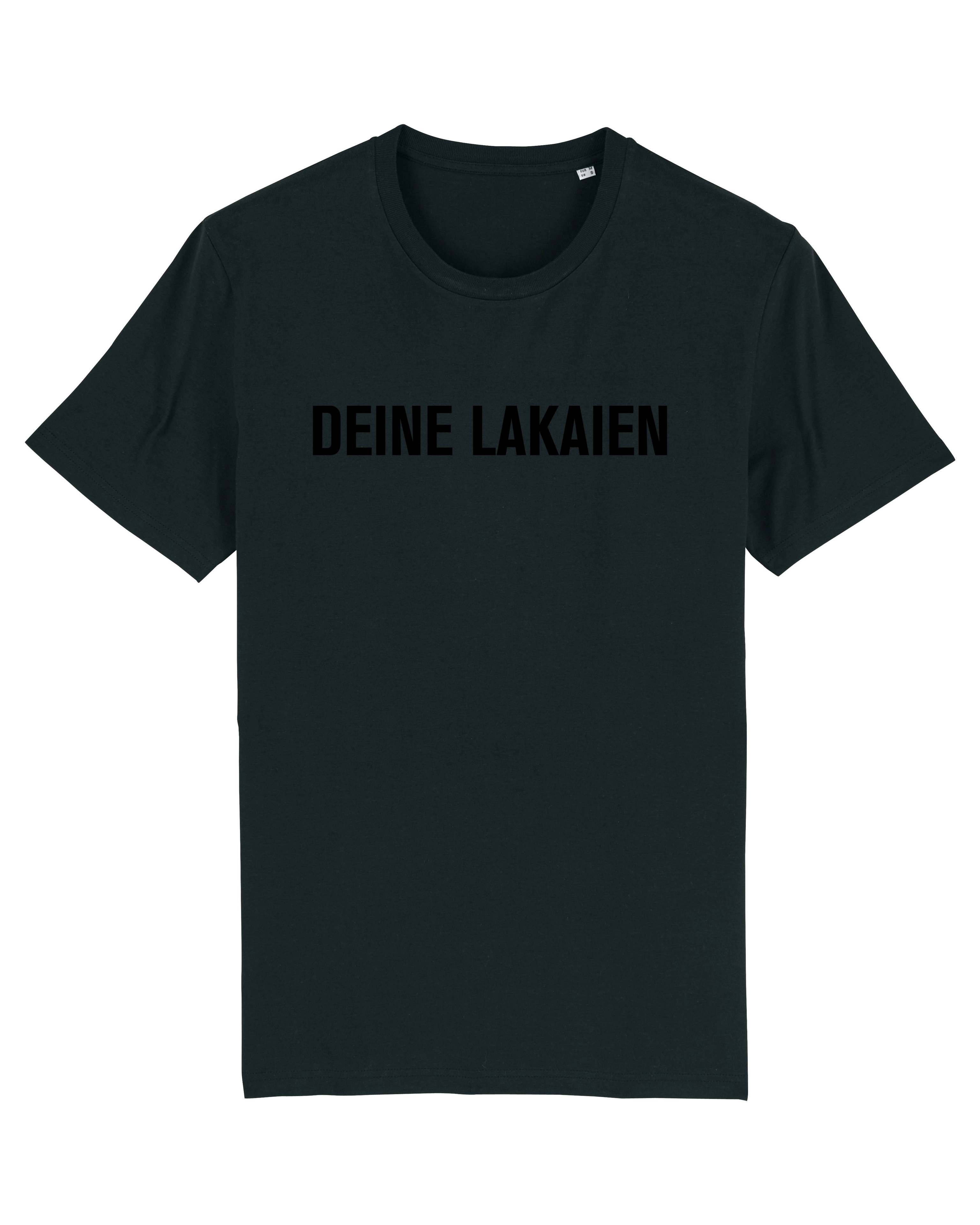 DEINE LAKAIEN - All Black (Foam Print) [T-SHIRT]