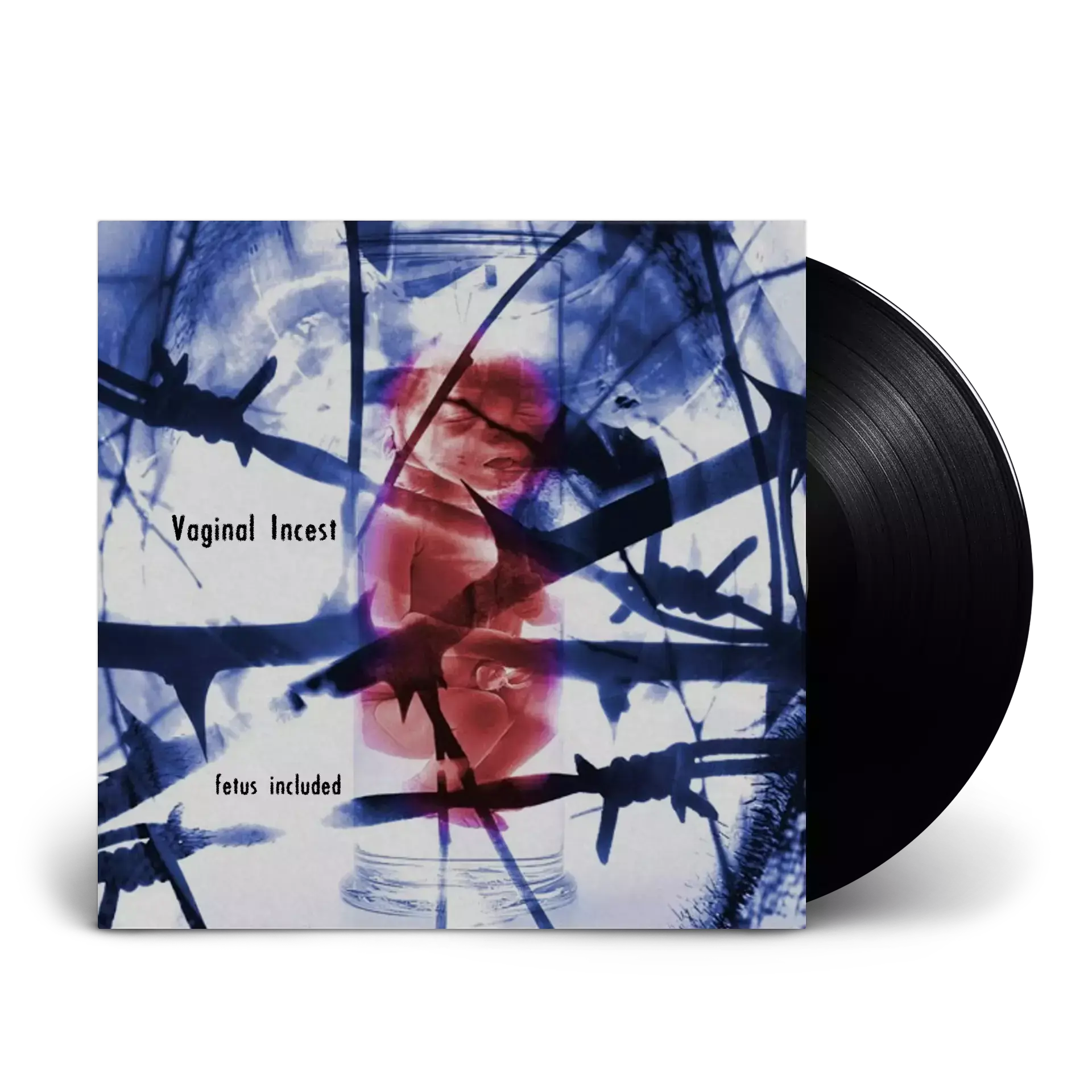 INHUMATE / VAGINAL INCEST · Split | BLACK 7" EP (Grindcore Vinyl)