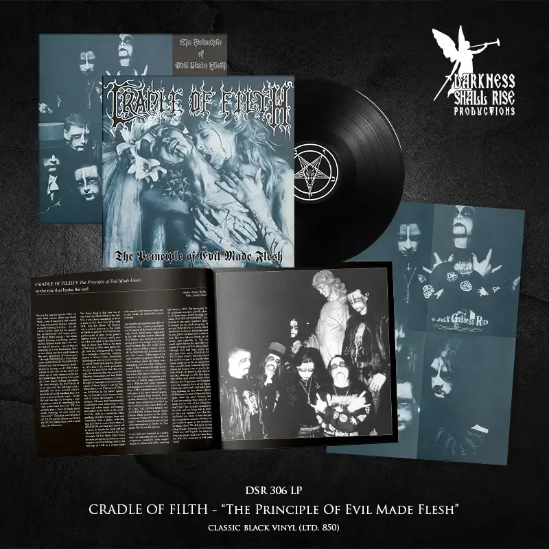 CRADLE OF FILTH - The Principle of Evil Made Flesh · BLACK LP (Black Metal/Gothic Metal Vinyl) · Picture 2