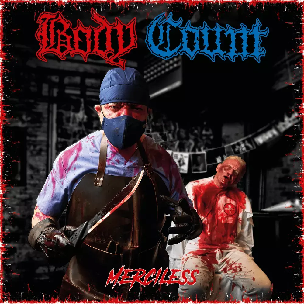 BODY COUNT · Merciless | CLEAR/RED SPLATTER LP (Crossover/Hardcore Vinyl) · Picture 1