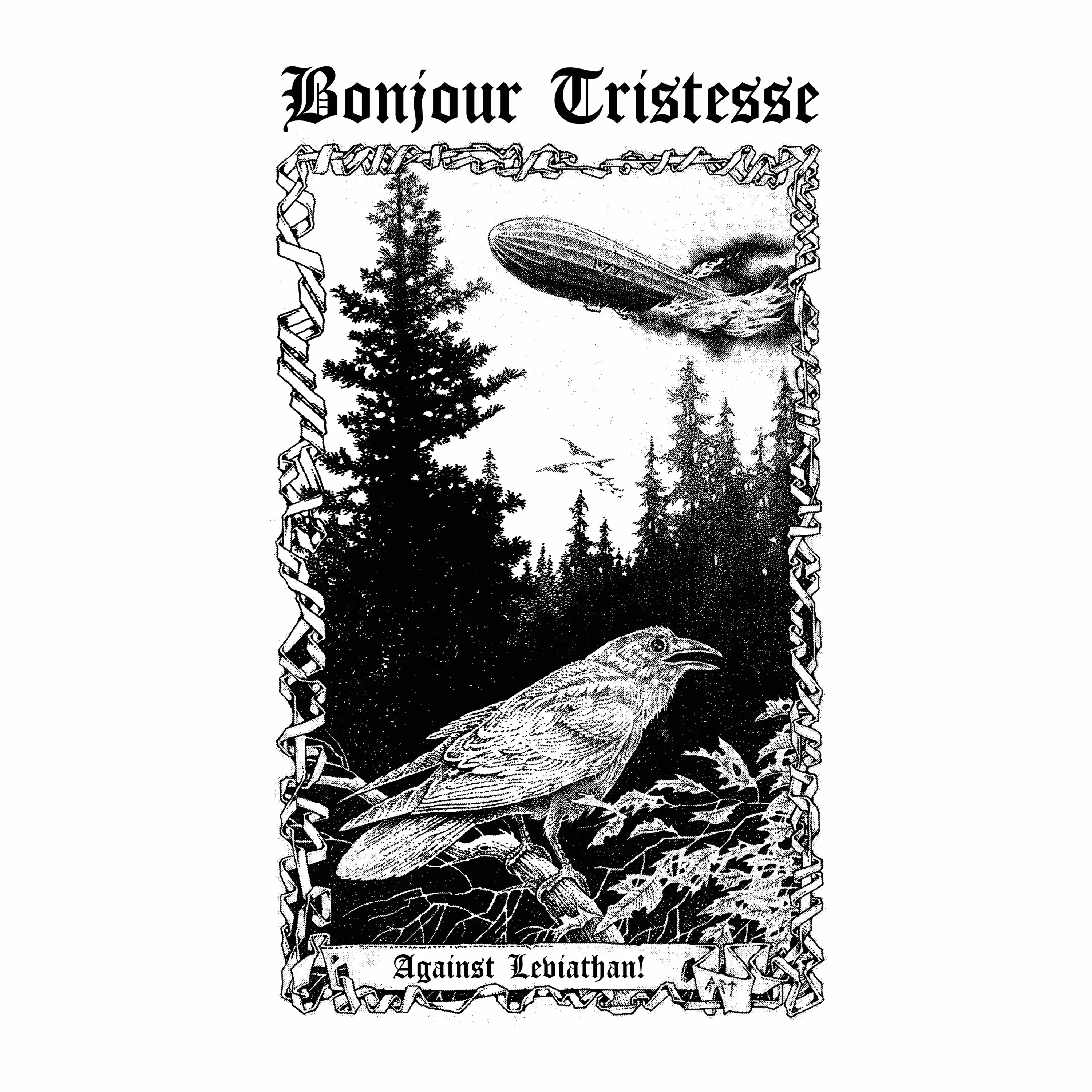 BONJOUR TRISTESSE · Against Leviathan | ECO RECYCLED VINYL LP (Black Metal Vinyl) · Picture 1