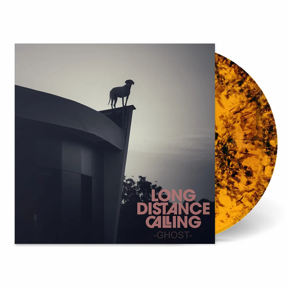 LONG DISTANCE CALLING - Ghost EP · ORANGE BLACK DUST LP (Progressive Rock Vinyl)