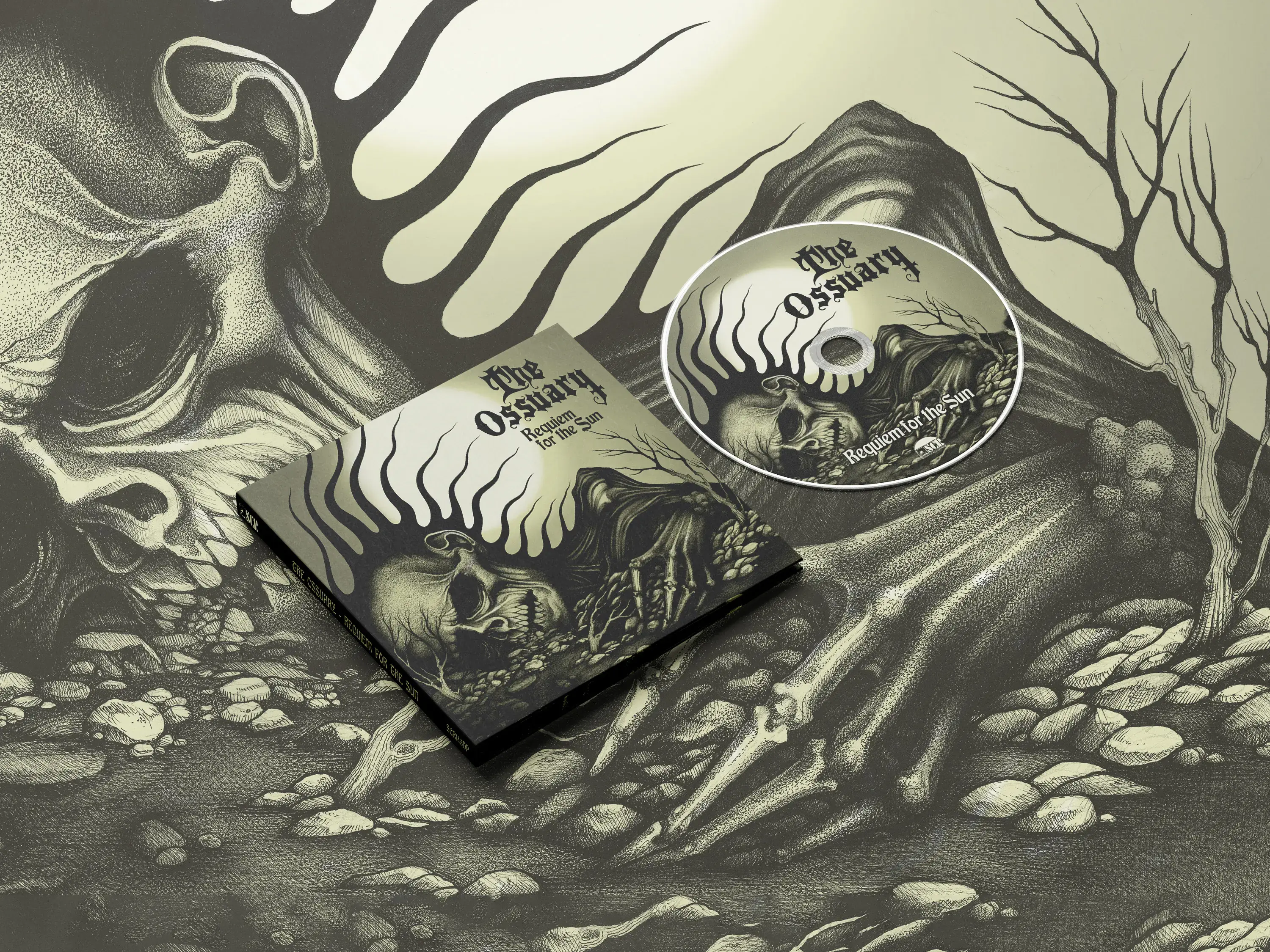 THE OSSUARY · Requiem For The Sun | DIGIPAK CD (Doom Metal/Doom Rock/Occult Rock CDs) · Picture 2