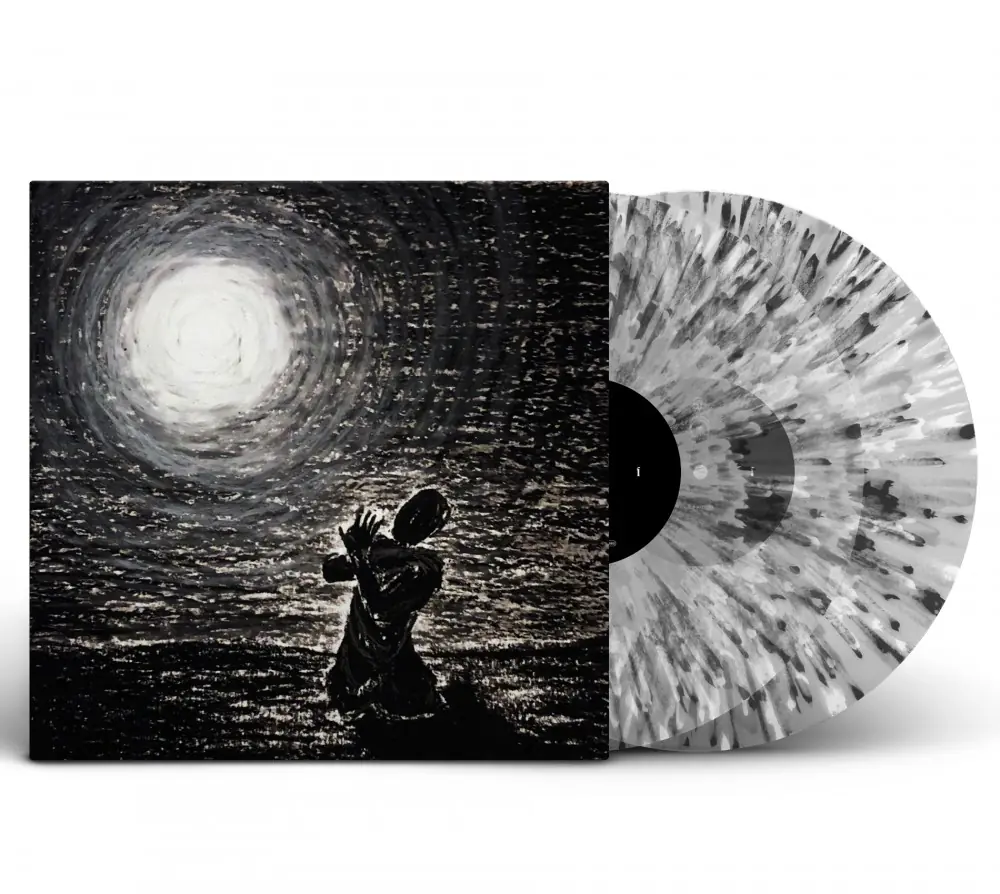 NOCTE OBDUCTA · Irrlicht (Es schlägt dem Mond ein kaltes Herz) | SPLATTER 2LP (Black Metal Vinyl)
