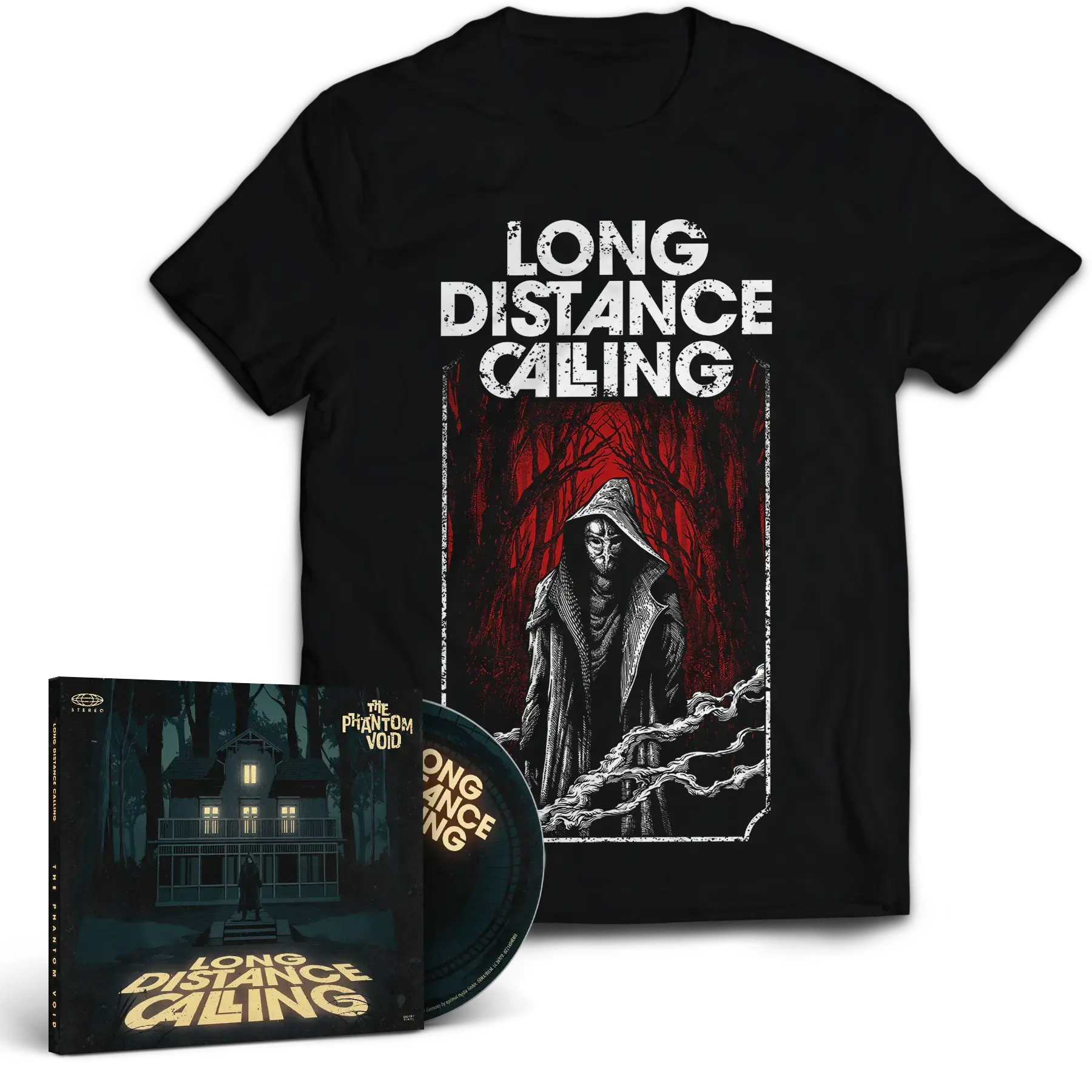 LONG DISTANCE CALLING · The Phantom Void & Phantom Woods | CD+T-SHIRT BUNDLE LONG DISTANCE CALLING · The Phantom Void & Phantom Woods | CD+T-SHIRT BUNDLE (Progressive Rock CDs)